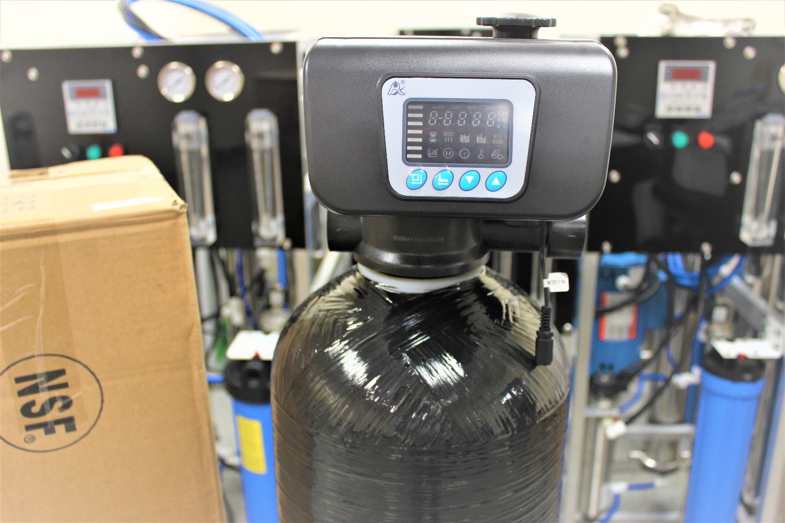 Whole House Water Filter System GAC Carbon 1 Cu Ft Automatic Valve Electric NSF