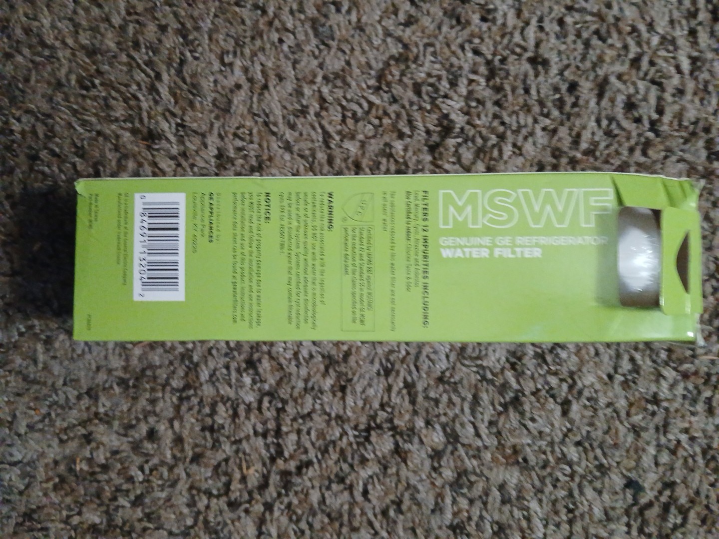 MSWF Genuine Replacement Cartridge for GE Refrigerator Water Filter 2 Pack New!