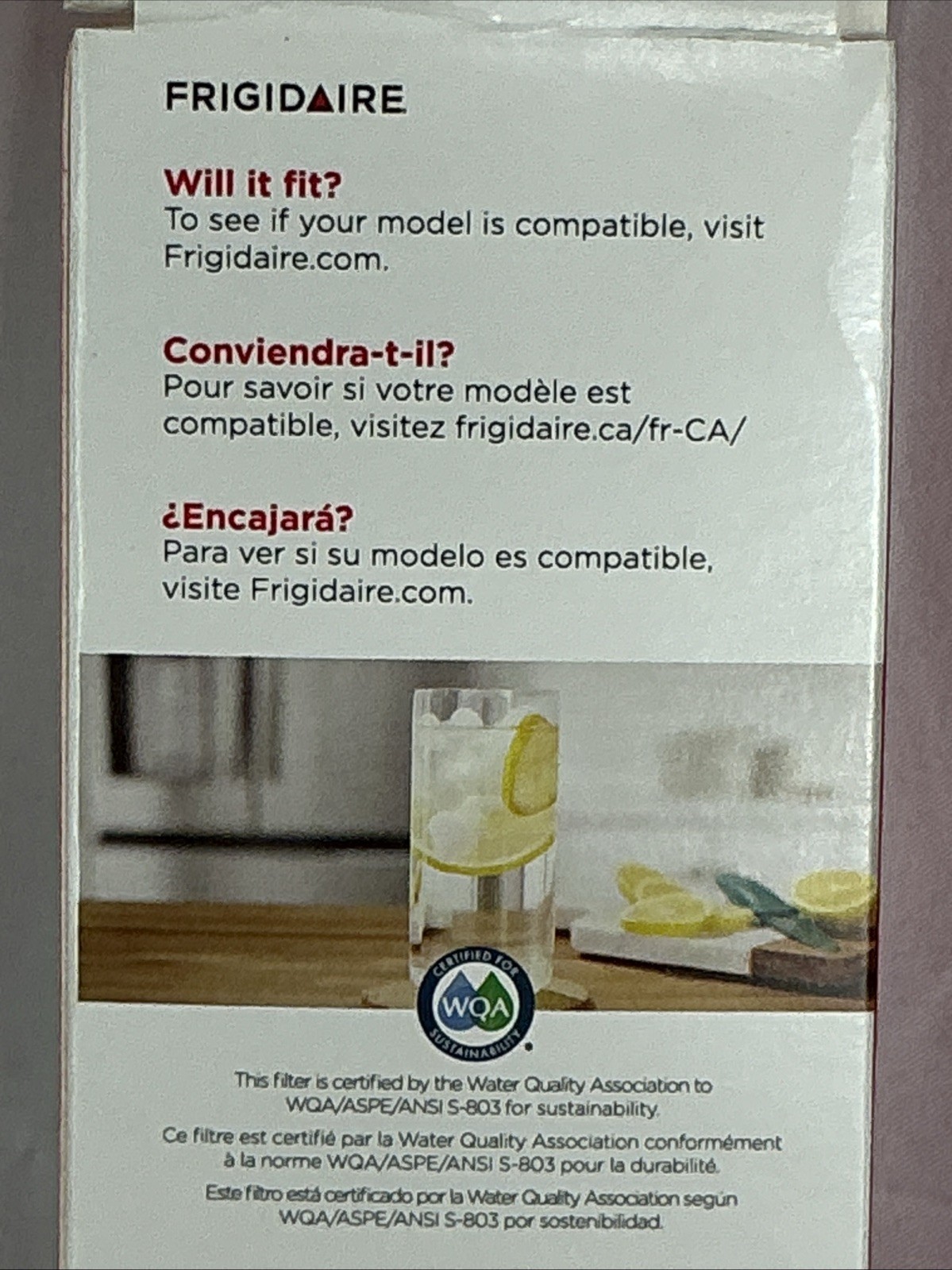 Frigidaire PurePour Connect PWF-2 Water Filter Reduces Contaminants 99% FPPWFU02