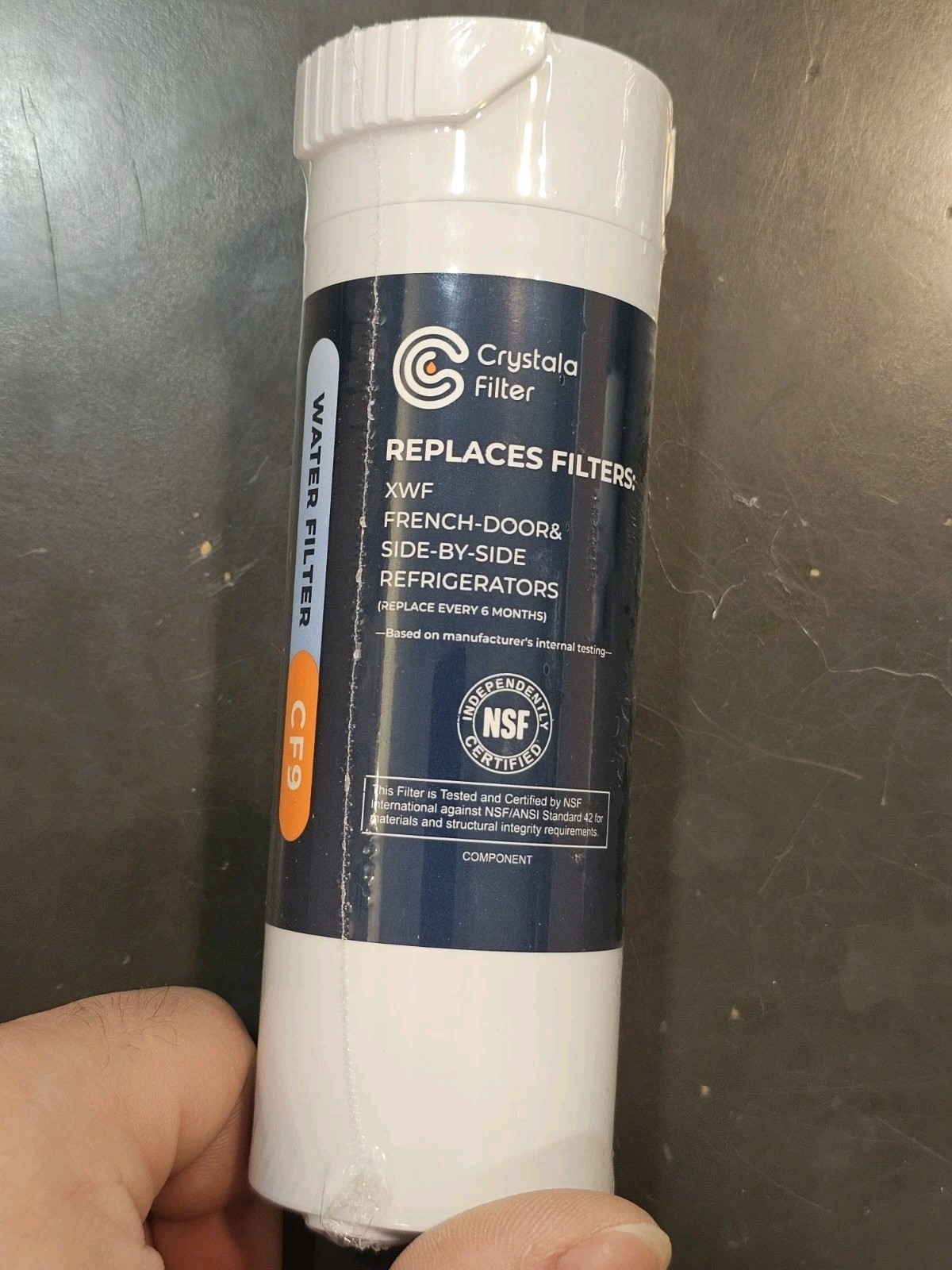 New Crystala Filters XWF Water Filter 4-Pack of CF9 In package Sealed In Plastic