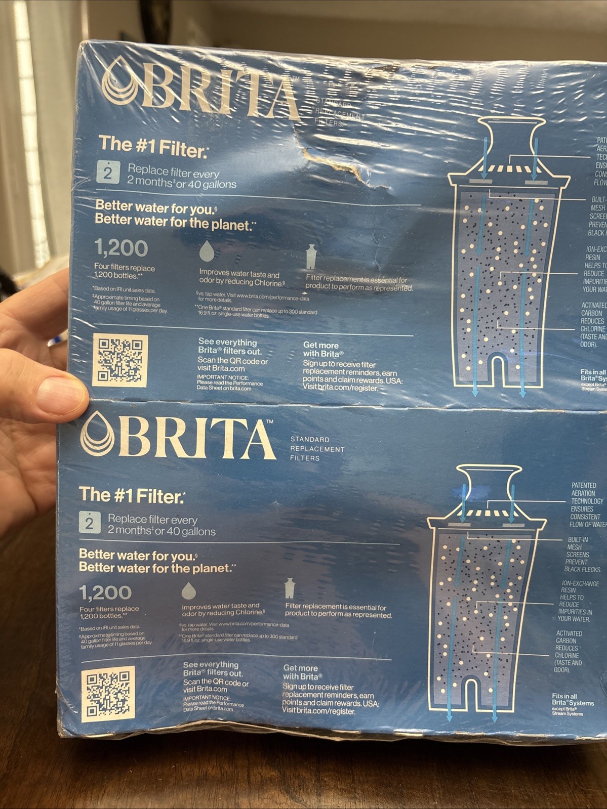 Brita 987554 OB03 Pitcher Replacement Filters – 8 Pack! Sealed!