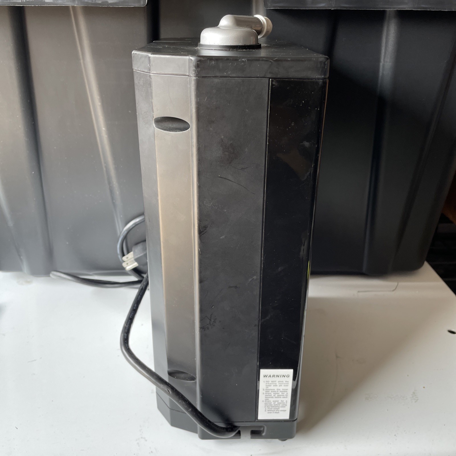 Aqua Ionizer Pro AID9500/A Intertek 4002815 120V 1-3L Flow Min