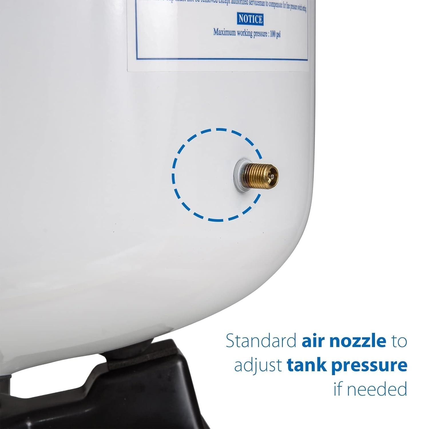 5.5 Gallon Metal Tank for Reverse Osmosis – Odorless and Tasteless Water Storage
