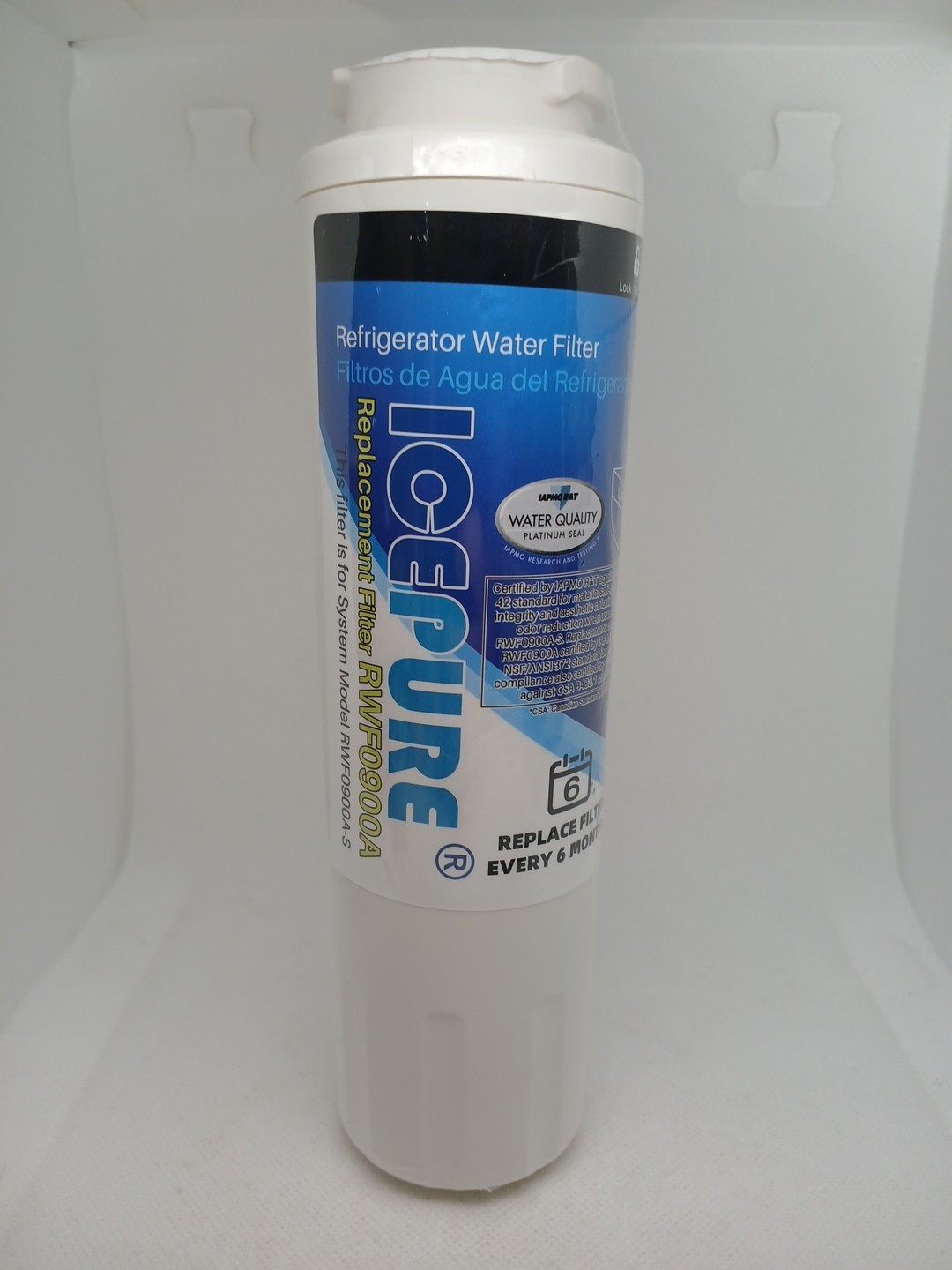 IcePure RWF0900A Replacement Refrigerator Water Filter 300 gal New Sealed in Box