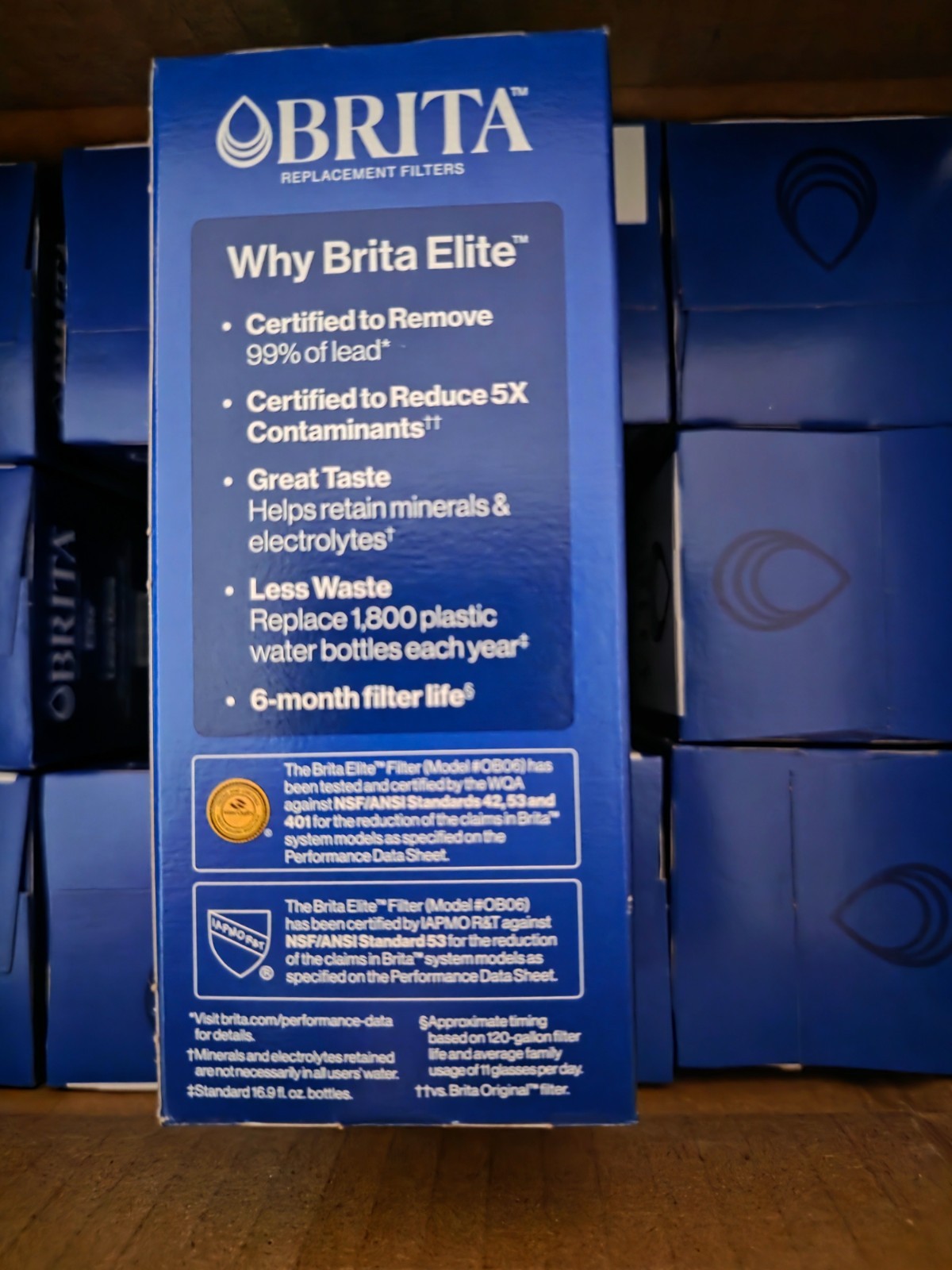 Brita Elite Water Filter System – 1 Filter – Fits most sink and pitcher systems