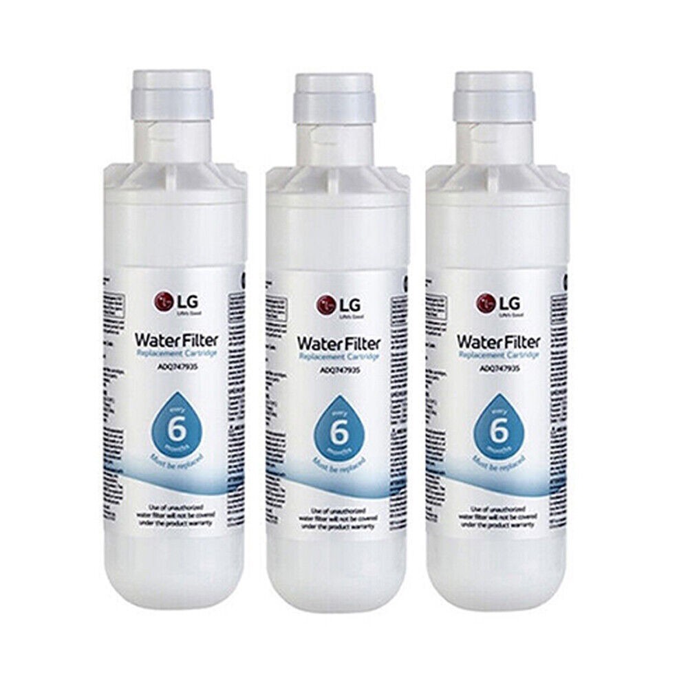 2 4 6Pack LG-LT1000P Refrigerator Fridge Ice Water Filter Replacement GF-D706BSL