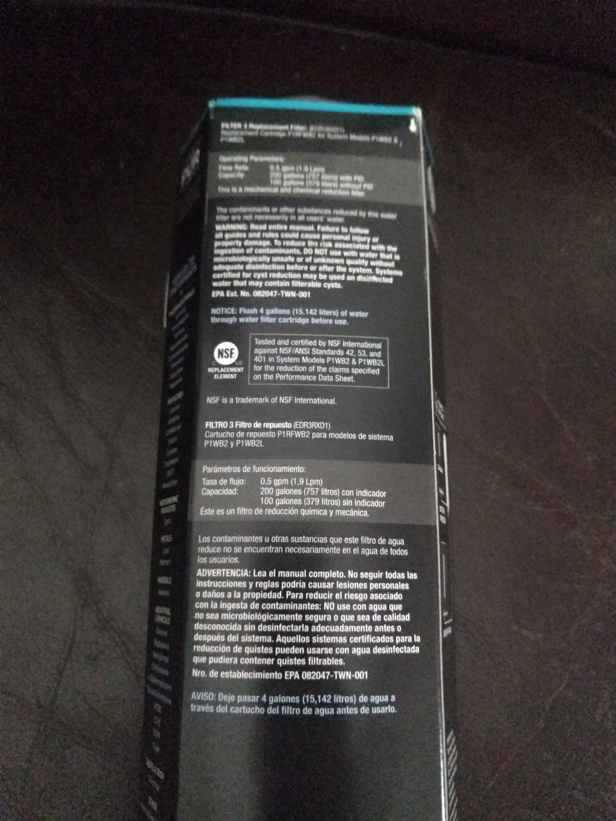 Everydrop Refrigerator Ice & Water Filter #3 Filtration BRAND NEW SEALED