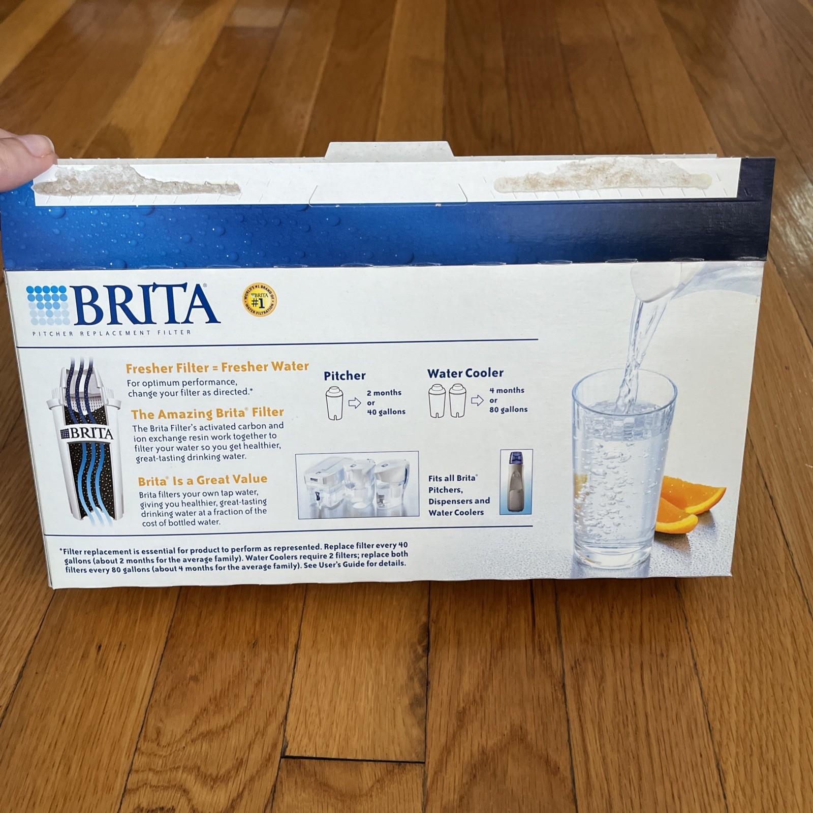 Brita Water Pitcher Replacement Filter #766229 7 PACK New Sealed 40gal 2 Month