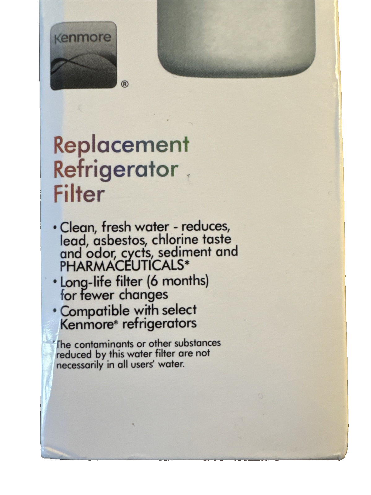 Kenmore 46-9081 Refrigerator Water Filter New Replacement Cartridge