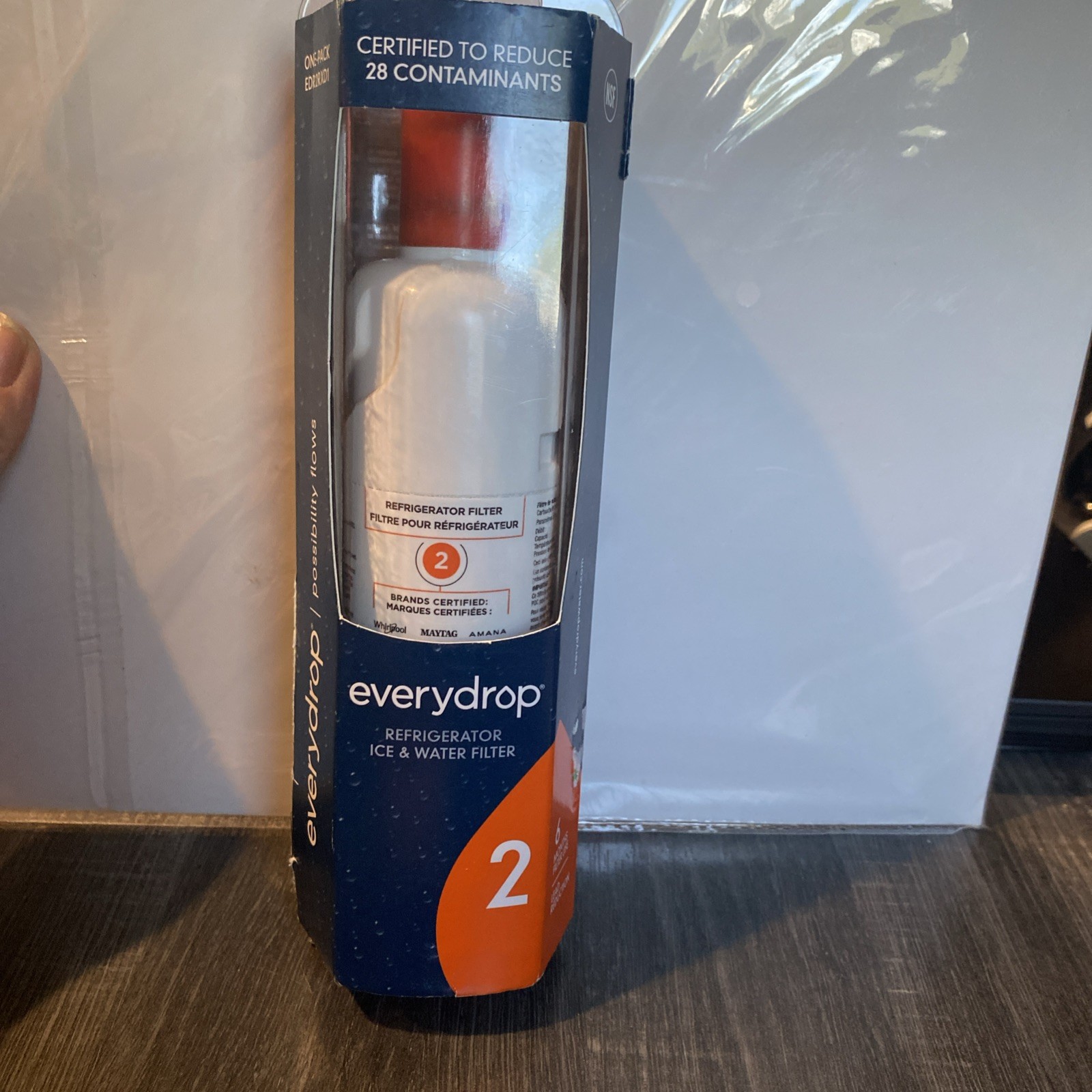EveryDrop #2 Ice & Water Refrigerator Filter ΕDR2RXD1 New In Box