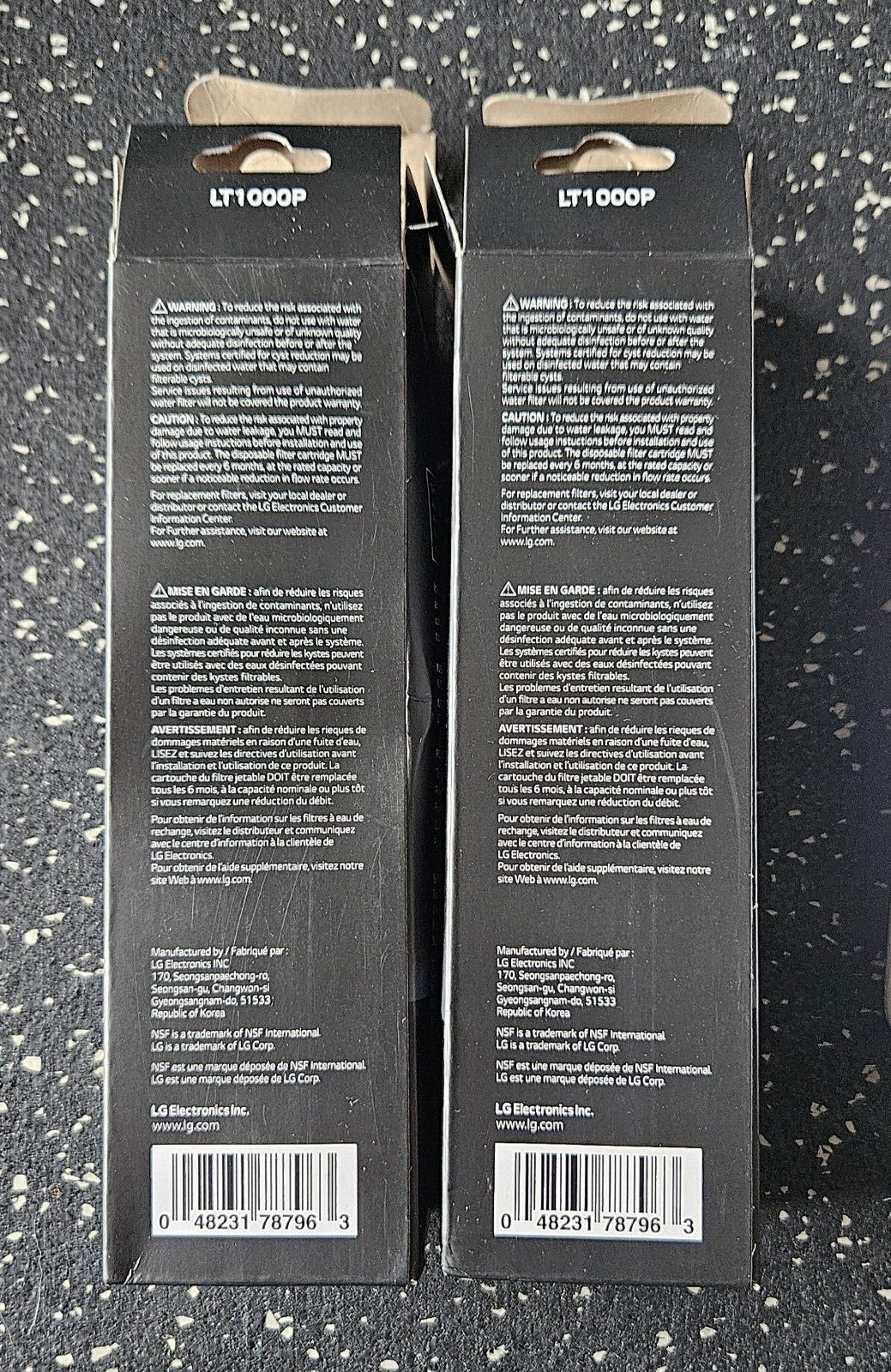 2-PACK ! LG LT1000P ADQ74793501 Replacement Refrigerator Fridge Water Filter