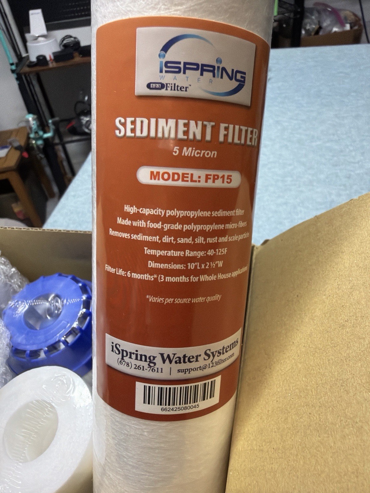 iSpring 7PK-GAC Filter Replacement Supply
