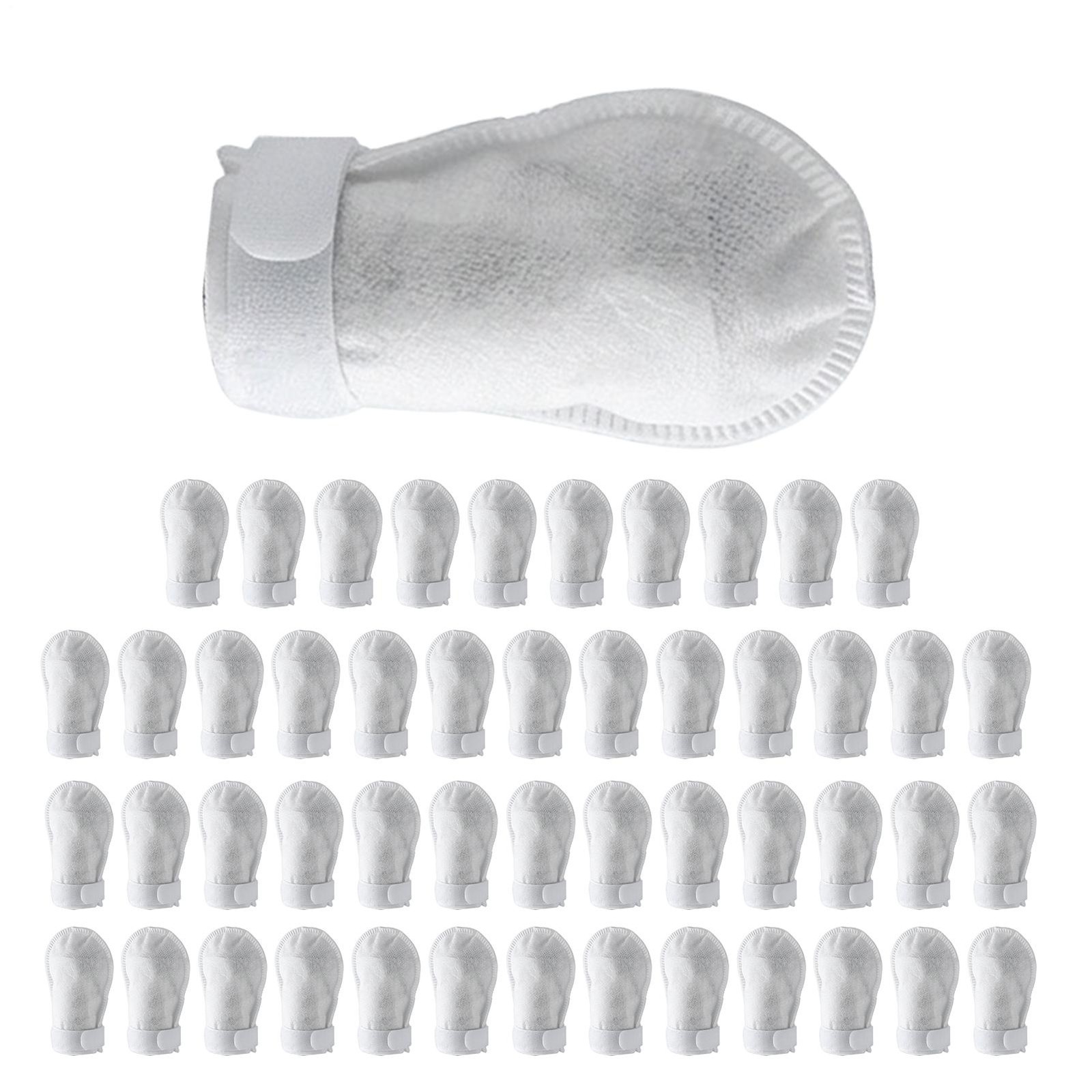 150PCS Cotton Filter Bag For Faucet, DIY Faucet Filter Cotton Bags Water Filters