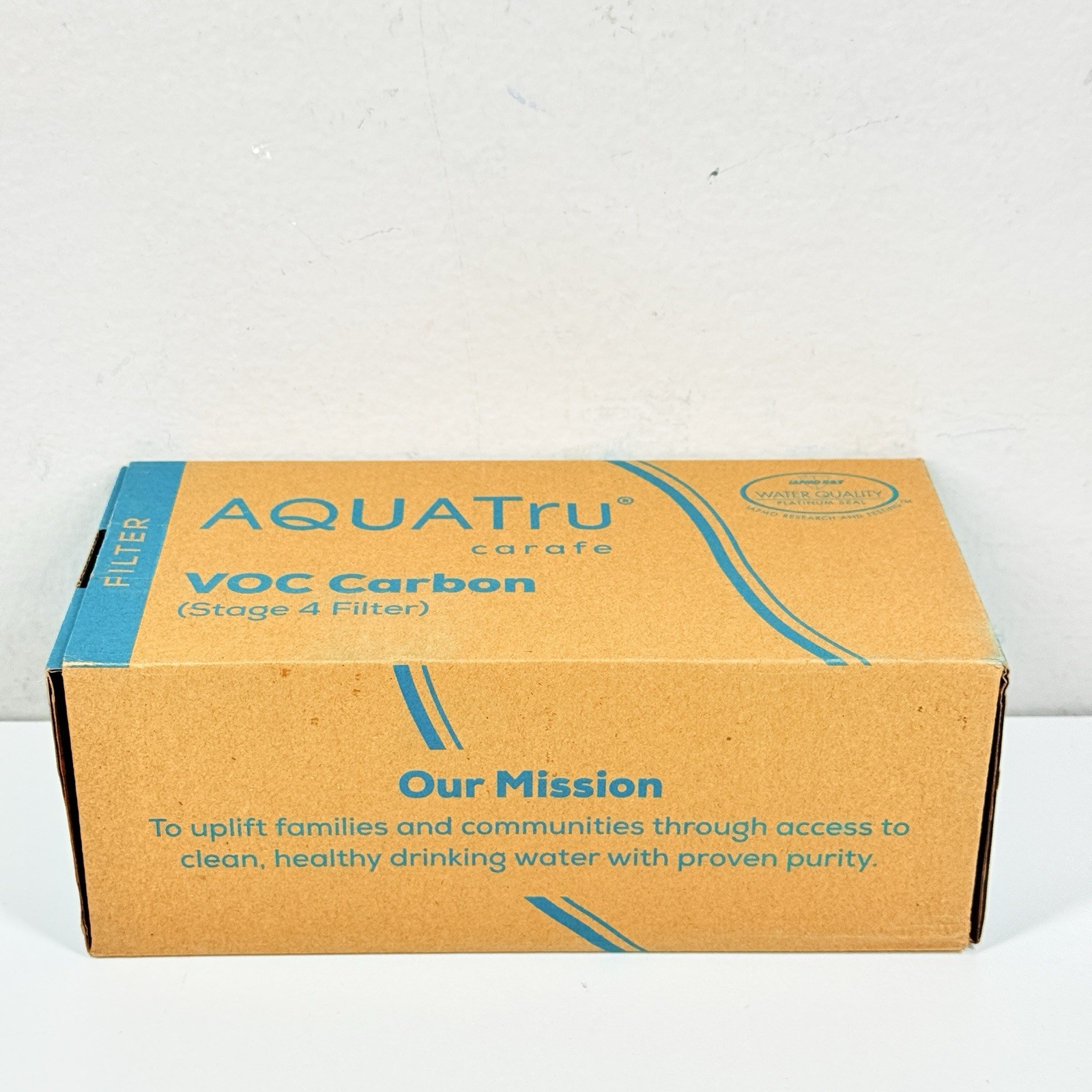 AquaTru Replacement VOC Carbon Stage 4 Filter for Carafe 10AT100VF01 New