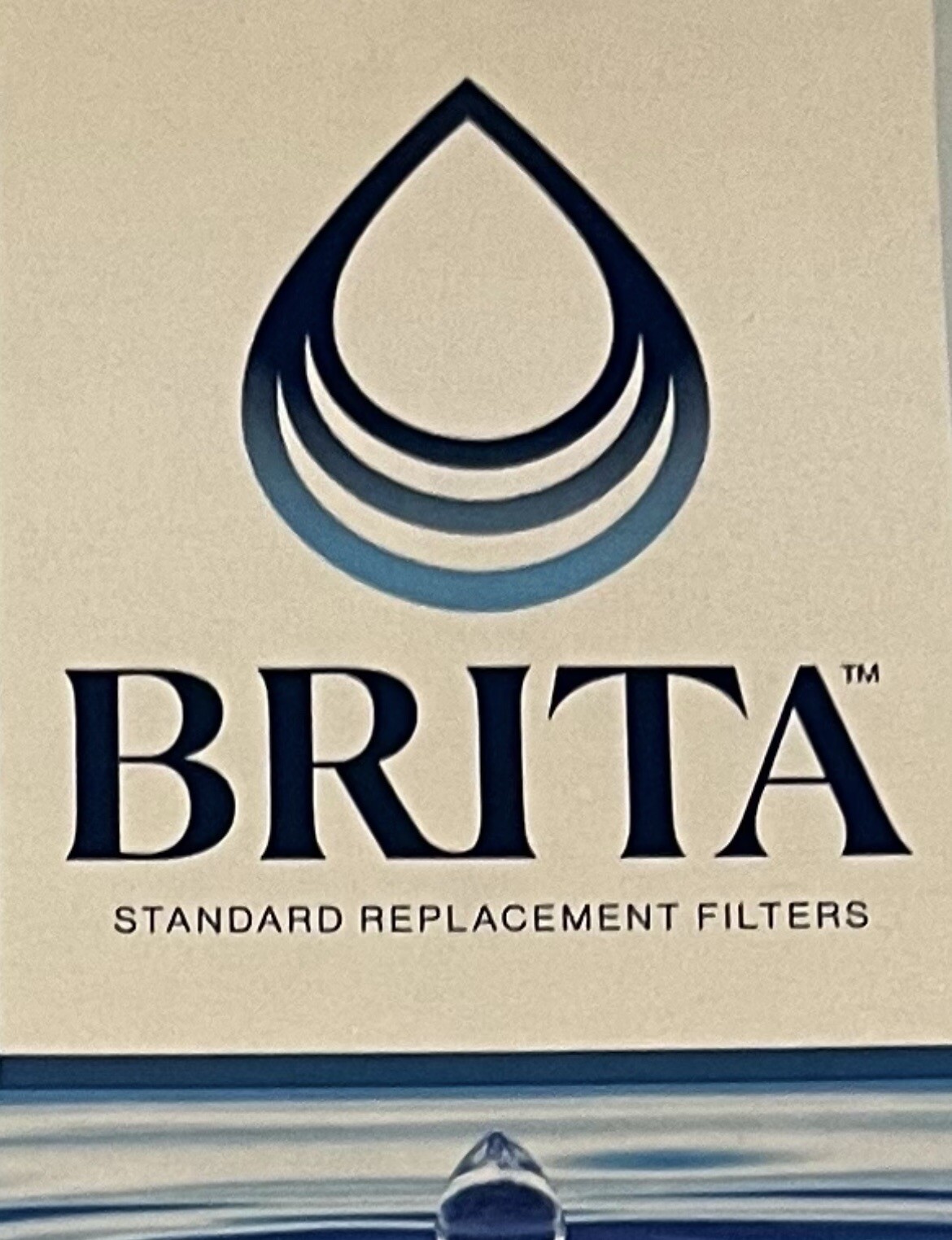 BRITA STANDARD REPLACEMENT FILTERS.3 COUNTS.NEW IN BOX.