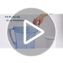 2 Pack Water Filter Replacement for Zero Pitchers ZR-001 ZR-017 ZR-004 Dispenser