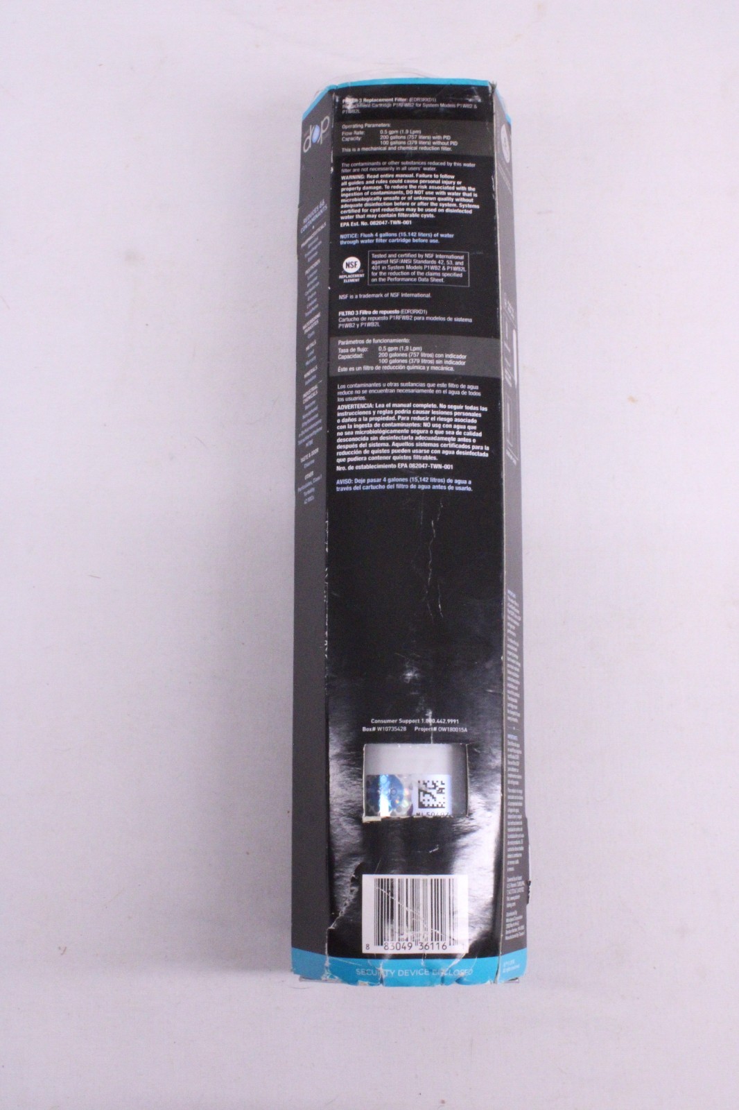 Every Drop #3 Ice & Water Refrigerator Filter for P1WB2 & P1WB2L