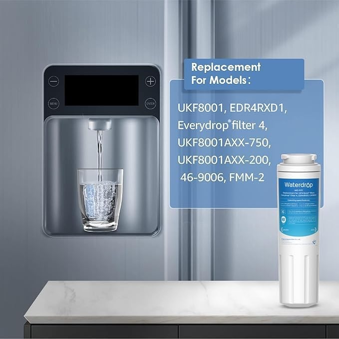 Waterdrop UKF8001 Refrigerator Water Filter, Replacement for Maytag UKF8001 (6)