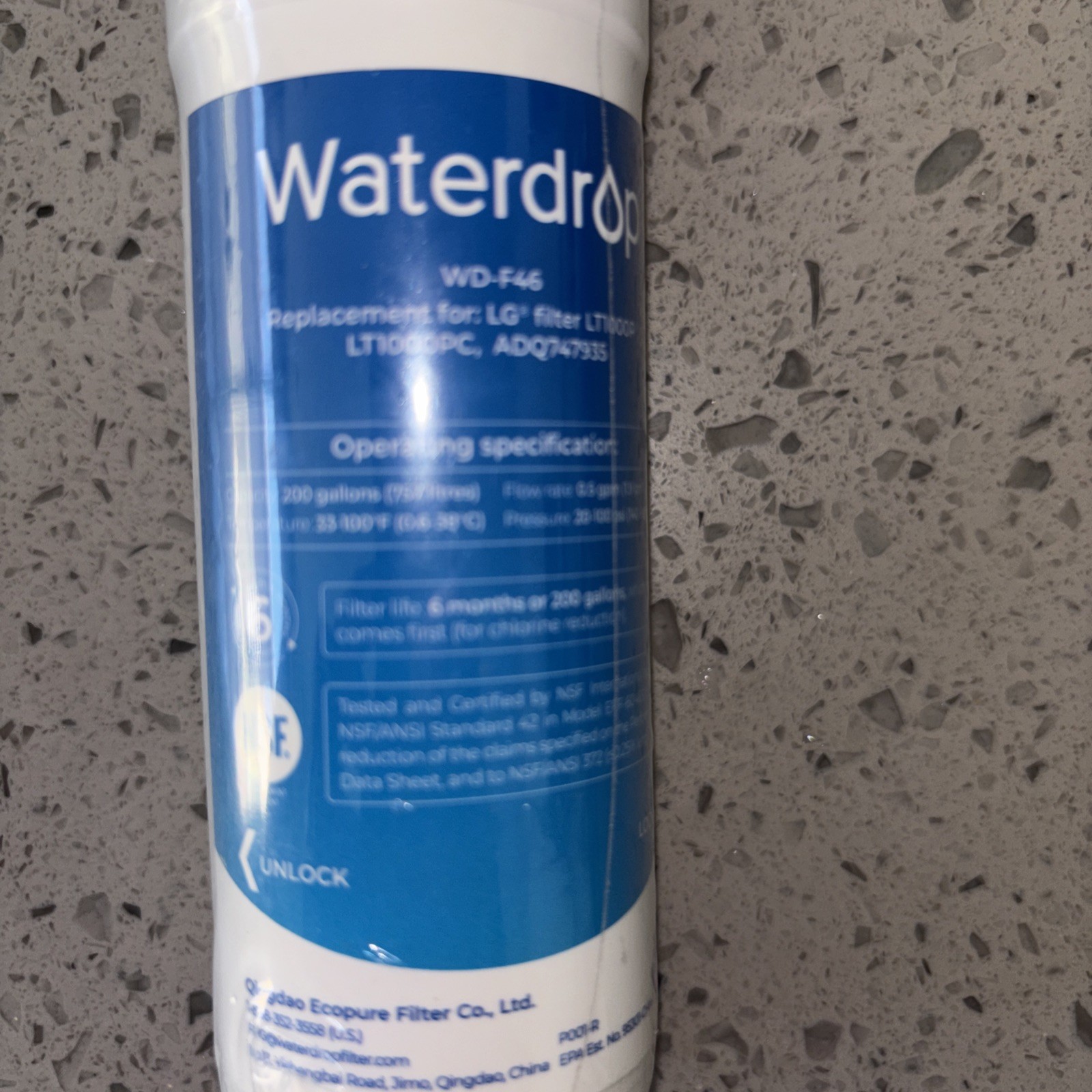 Waterdrop WD-F46 New, Sealed