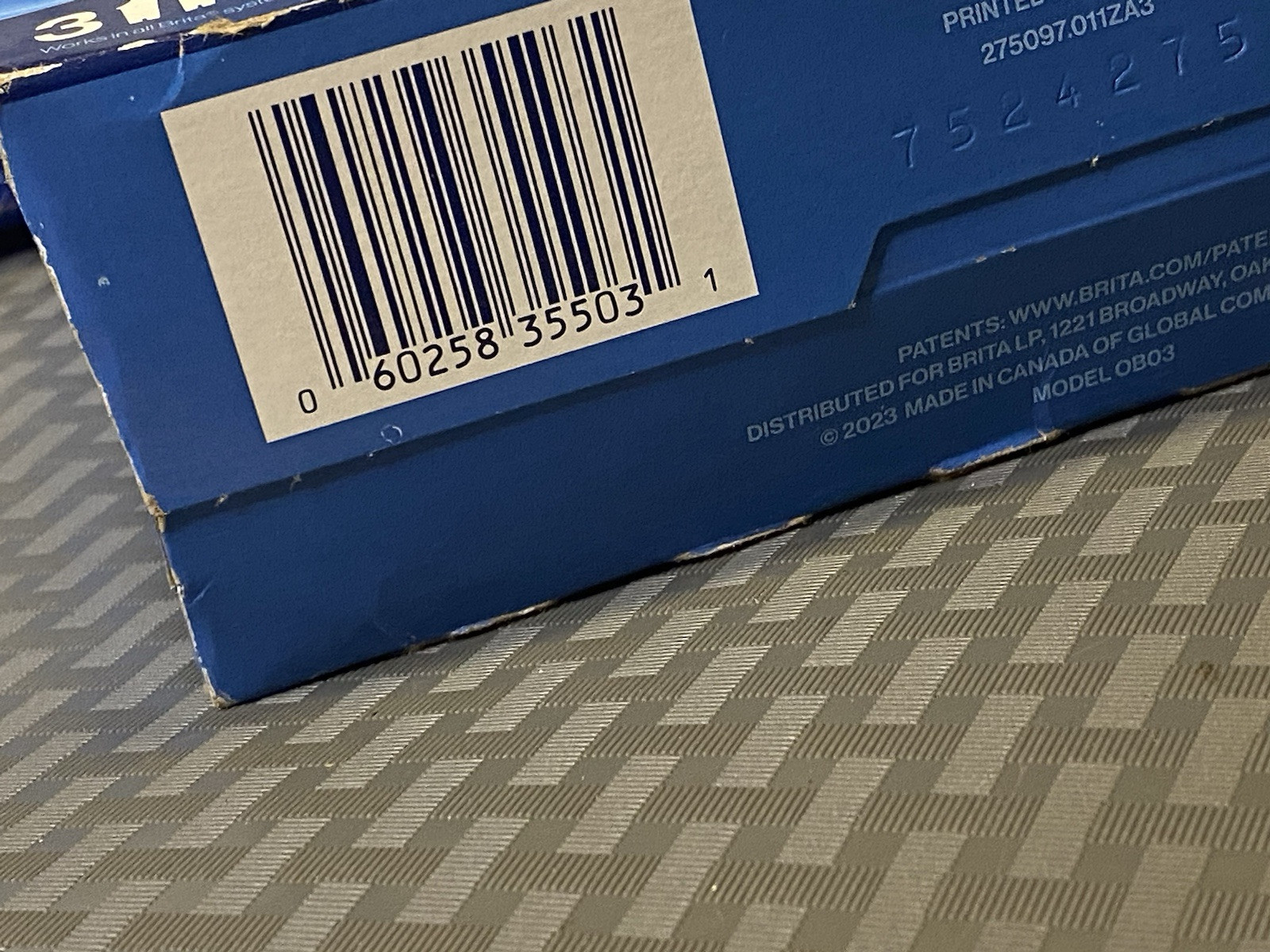 TWO 3 PACKS BRITA FILTERS, MADE IN CANADA