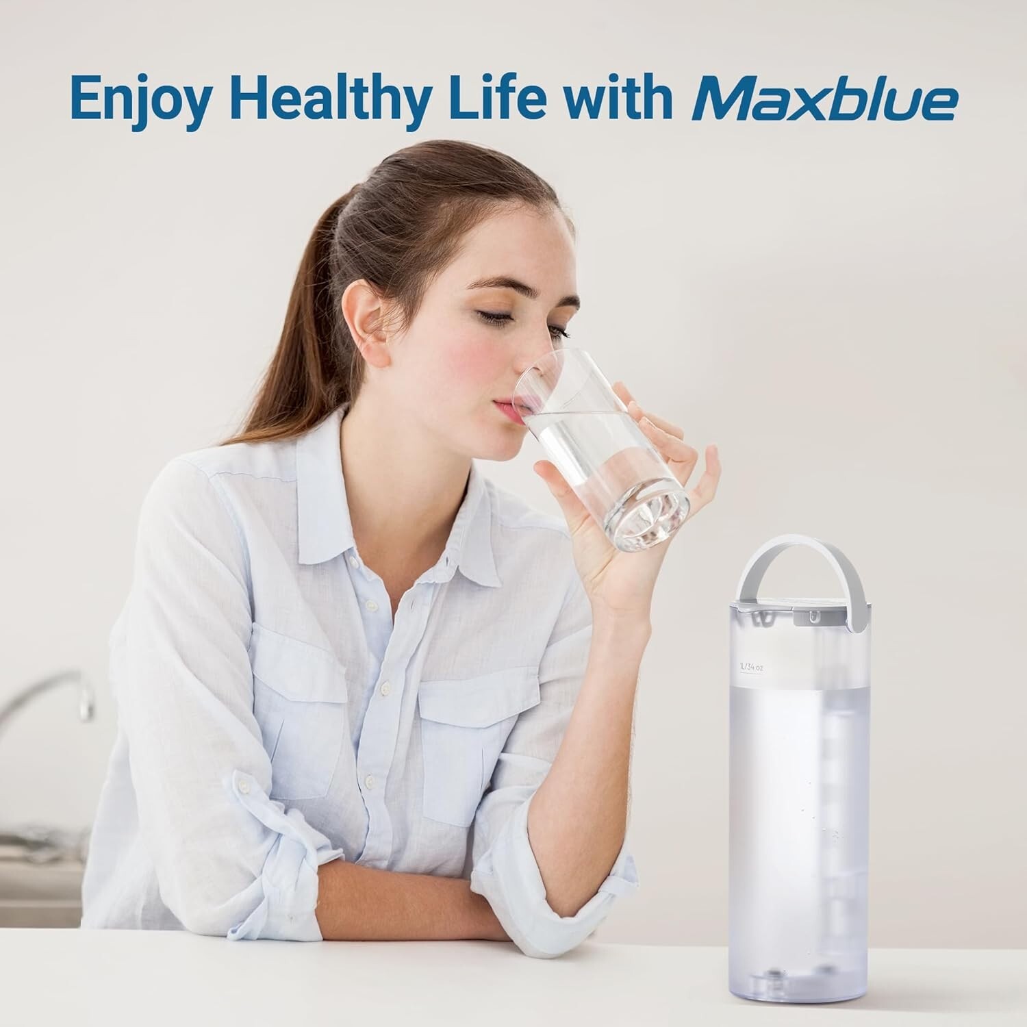 Maxblue MB-PWT Pure Water Tank,Portable Pure Water Tank for WD-C1S and WD-C1H
