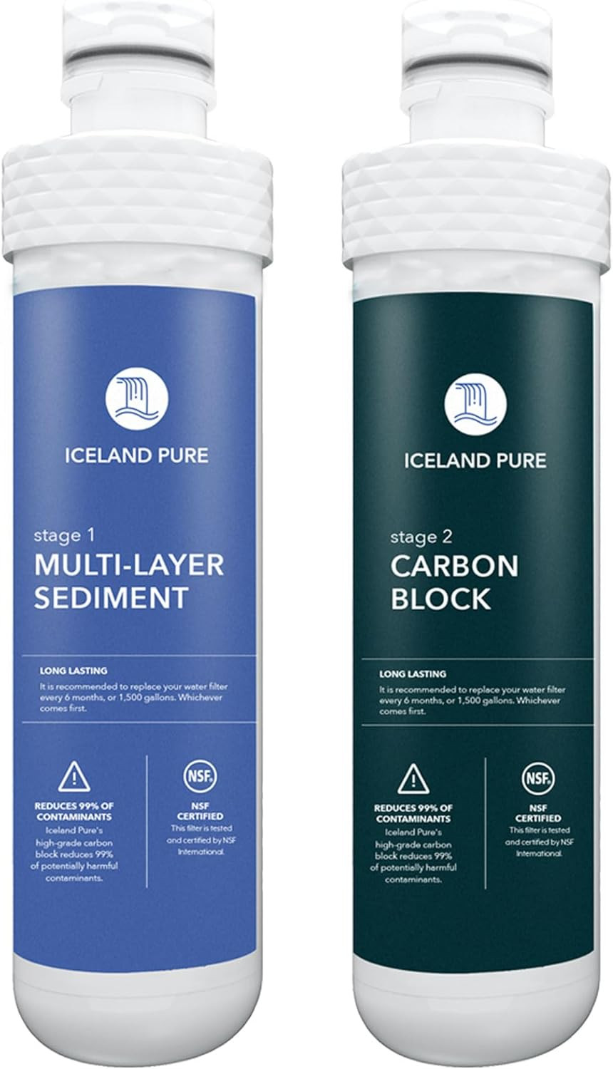 Replacement Filters for Avalon Bottleless Water Coolers 1500 Gallons Dual Set