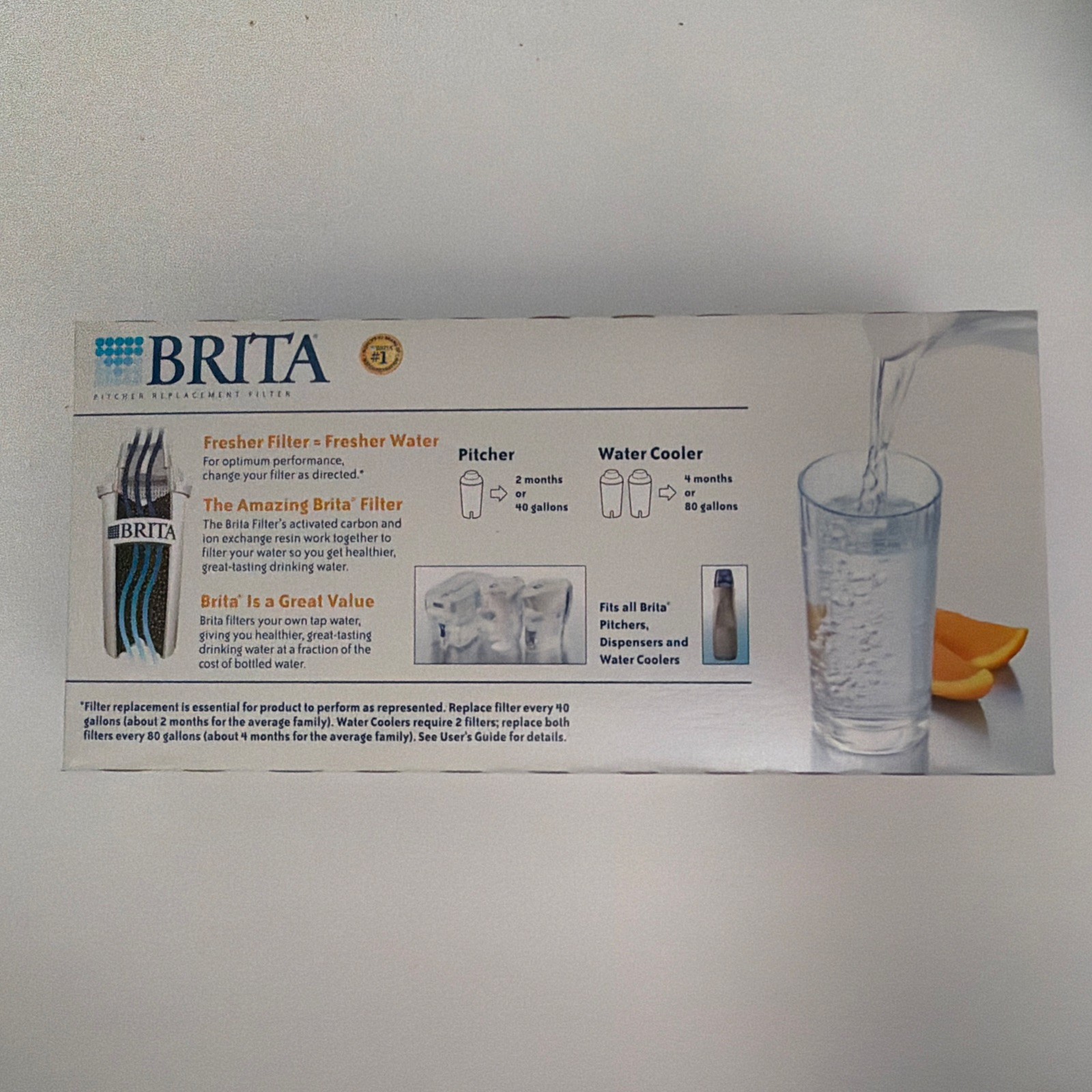 Brita #766229 Pitcher Replacement Filters – 10 Pack