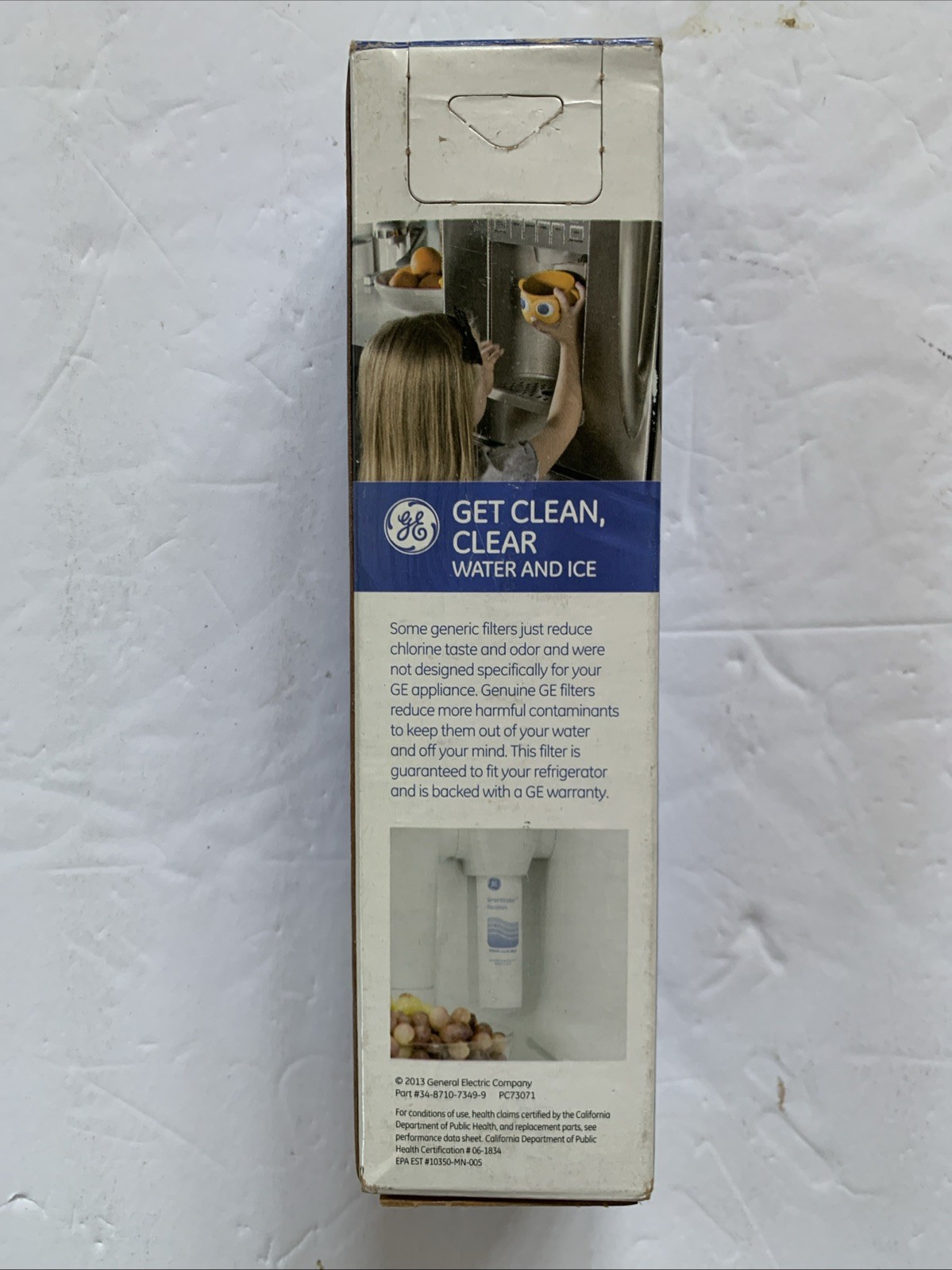 NEW GE Refrigerator Water Filter Cartridge SmartWater Genuine OEM MSWF *Read*