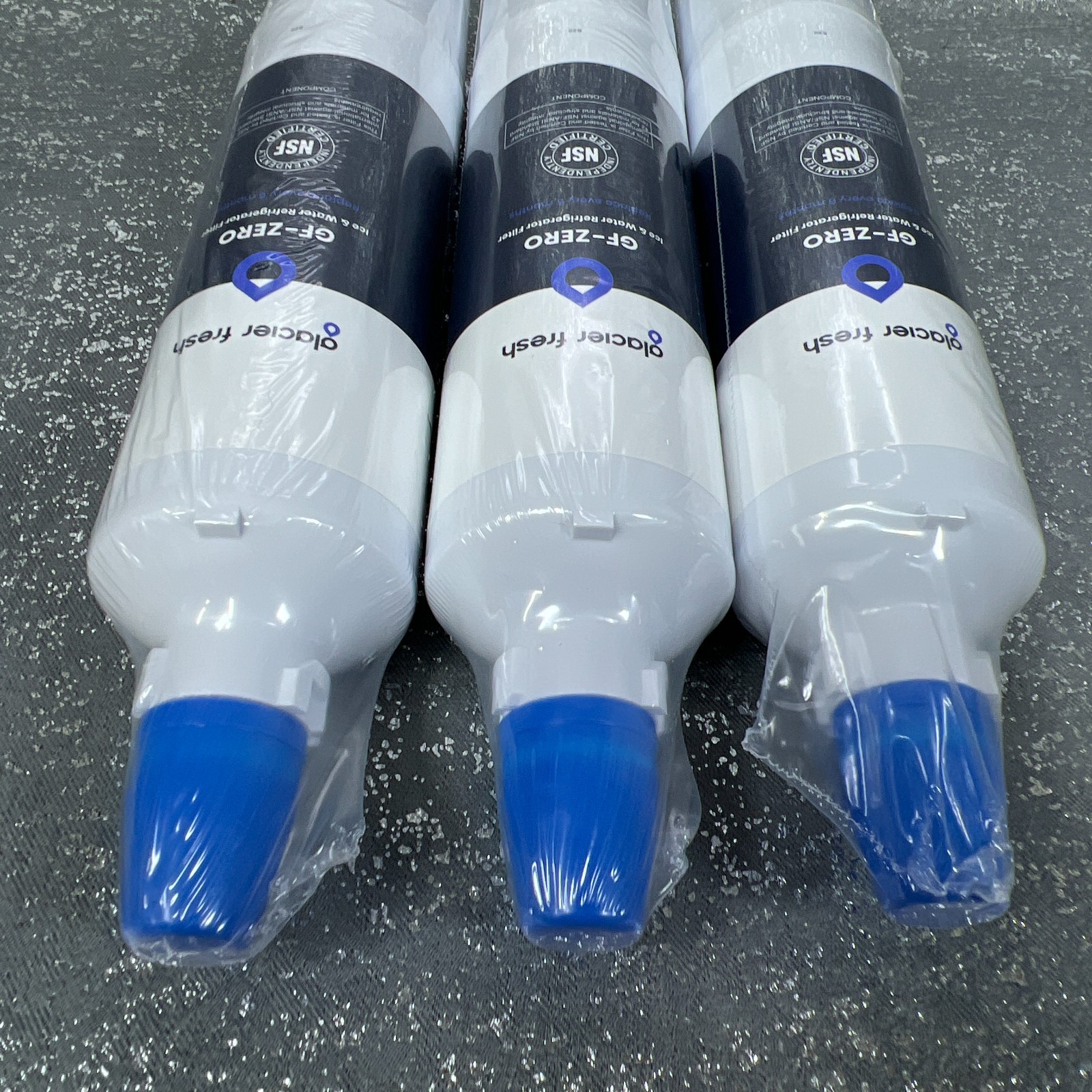 3 New Glacier Fresh GF-Zero Fits Sub-Zero Refrigerator Water Filter Sealed