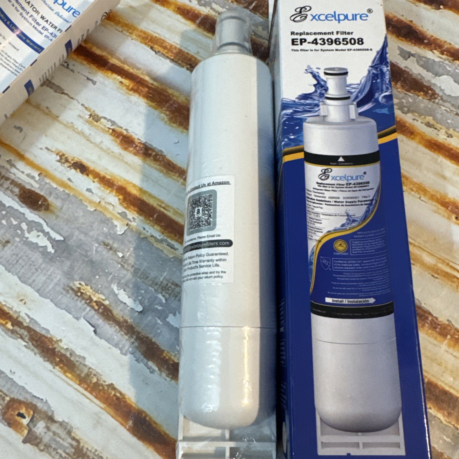 Excelpure Refrigerator Water Filter EP-4396508 Replace Every 6 Months NEW BuyNow