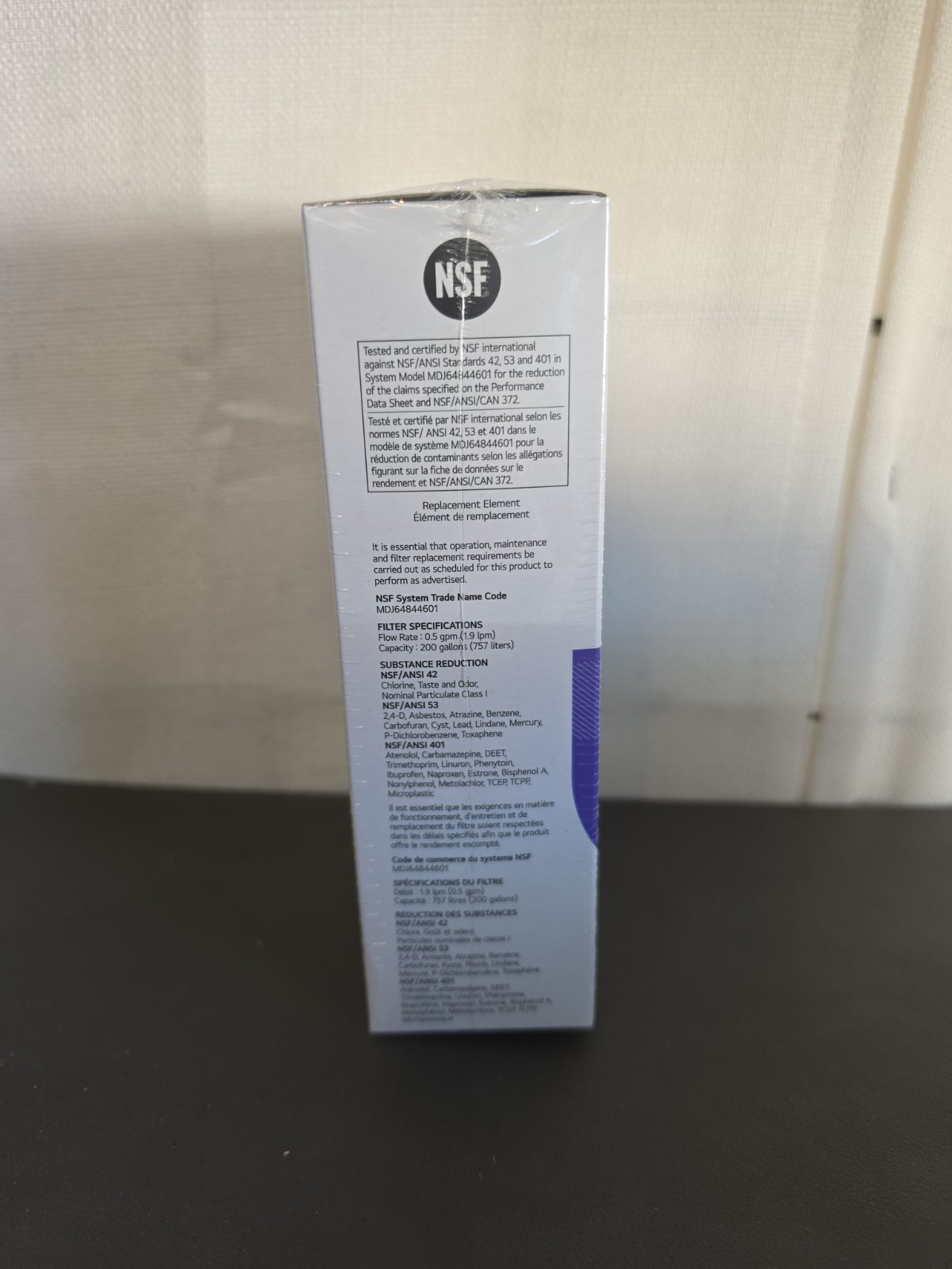 LG LT1000P2 6-Month / 200 Gallon Refrigerator Replacement Water Filter