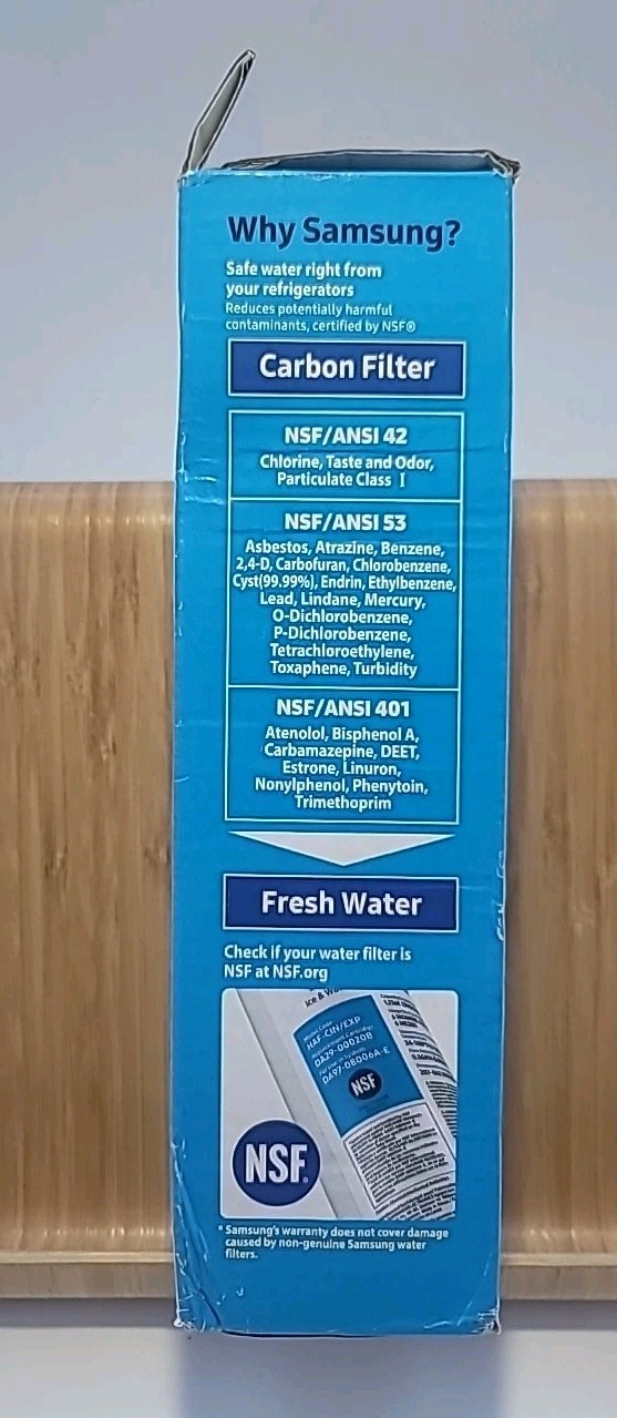 Samsung OEM DA29-00020B HAF-CIN/EXP Refrigerator Water Filter For DA97-08006A-E