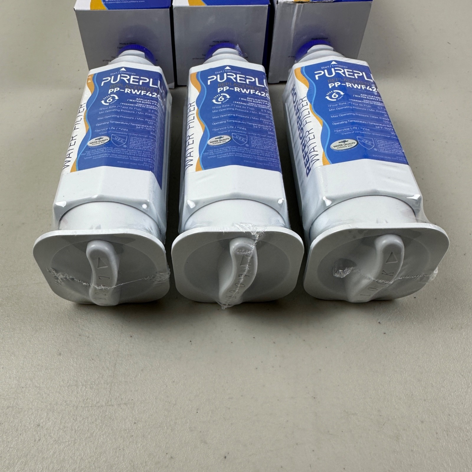 3 PACK PUREPLUS DA97-17376B Replacement for Samsung HAF-QIN DA97-08006C RWF4200A