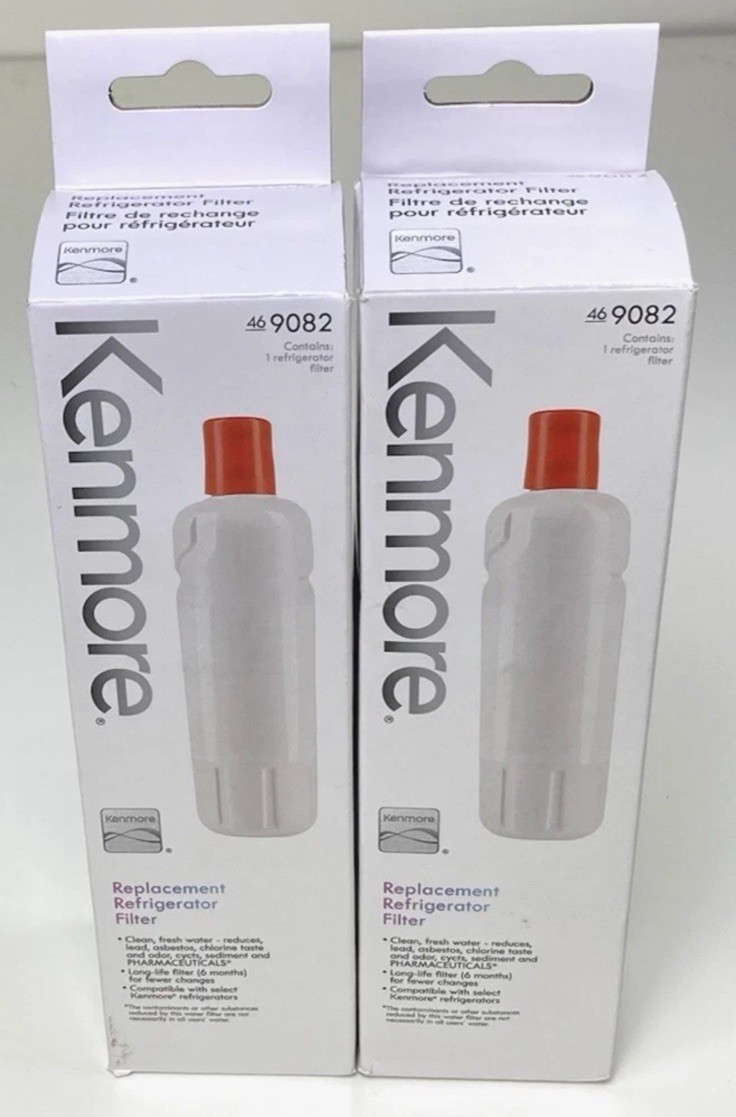 2- New, 9082 Replacement Refrigerator Filter Kenmore 46-9082,46-9903, Free Ship