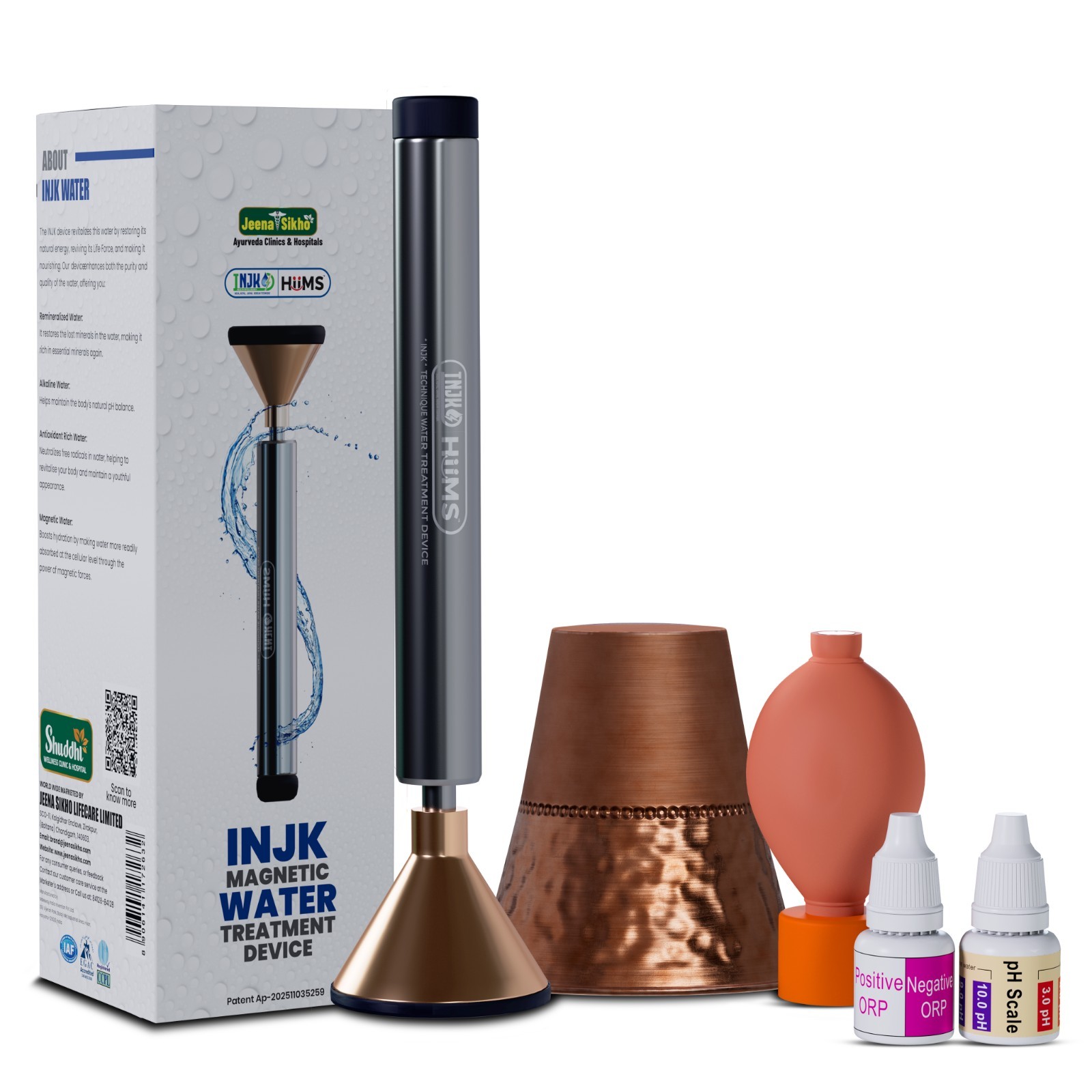 Jeena Sikho INJK Alkaline Water Filter System No Replacement Filter Free Kit