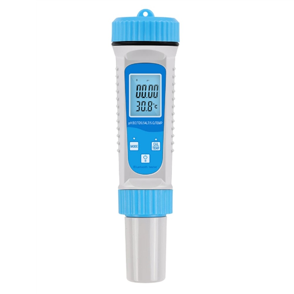 Digital ‘Water Bluetooth 6 in 1 TDS Meter EC TDS SALT Temperature Tester7903