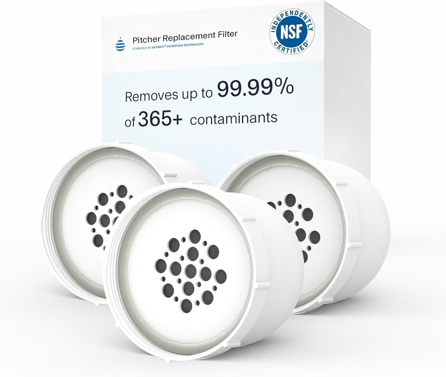 3 Pack Water Pitcher Replacement Filters 3 Pack