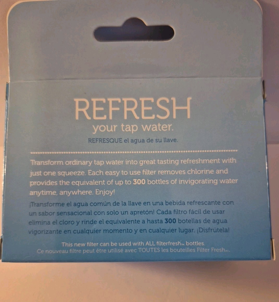 2 packs Rubbermaid Filter Fresh Replacement Filters (4 filters total)