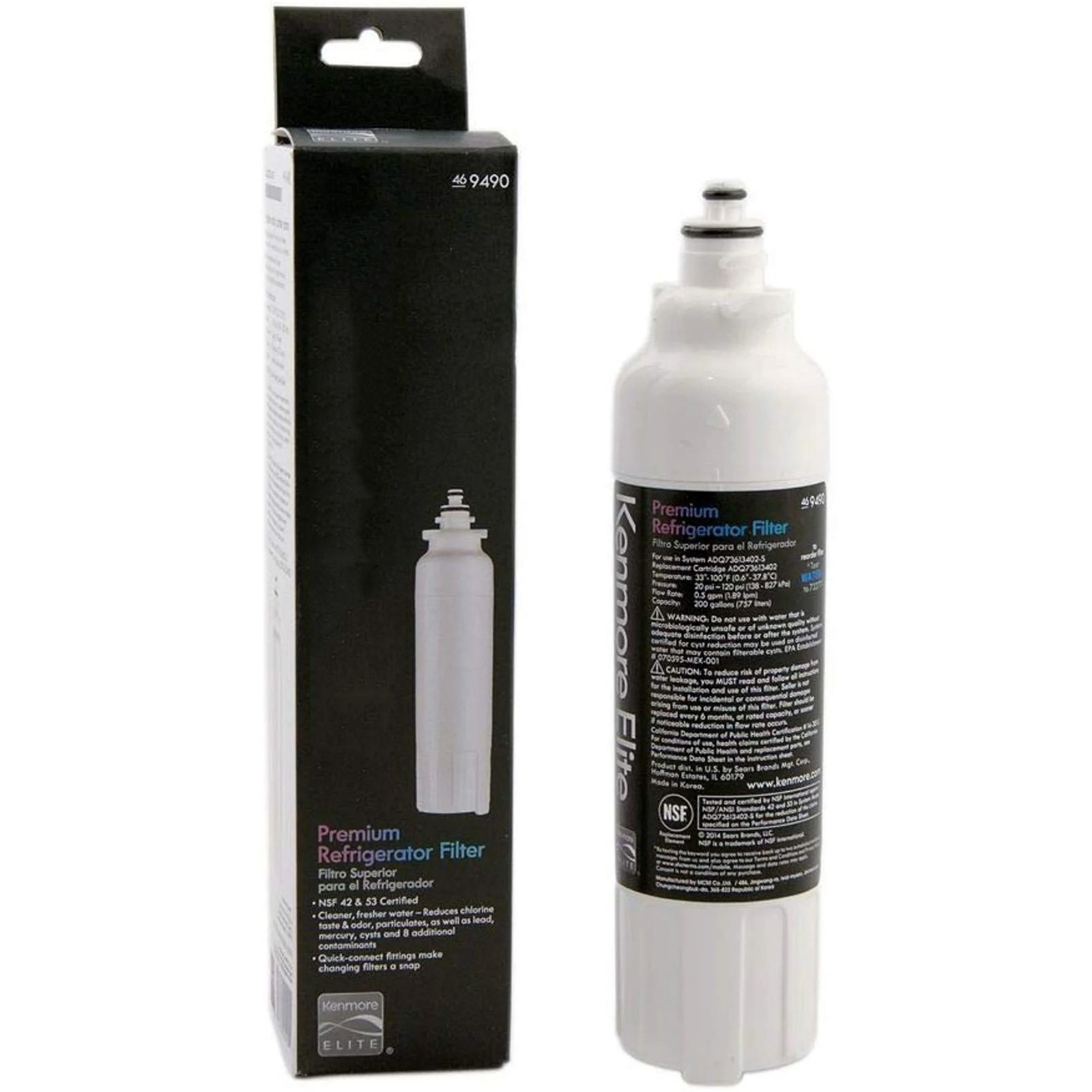 1 x FilterLogic FFL-112B Filter Compatible with Bosch UltraClarity Pro 11032518