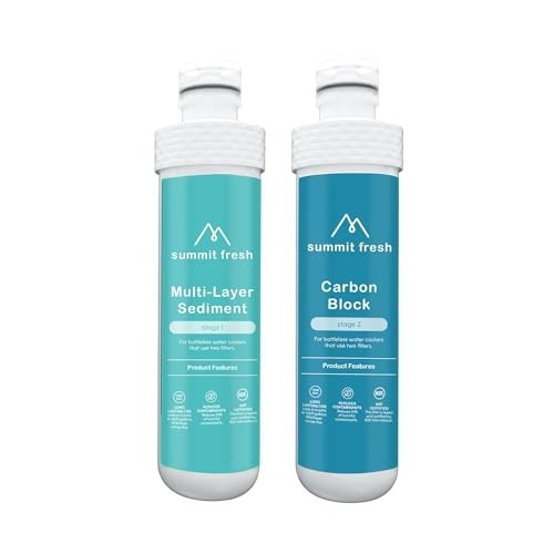 Replacement Water Filter Set for Avalon Bottleless Coolers – NSF Certified, 1500