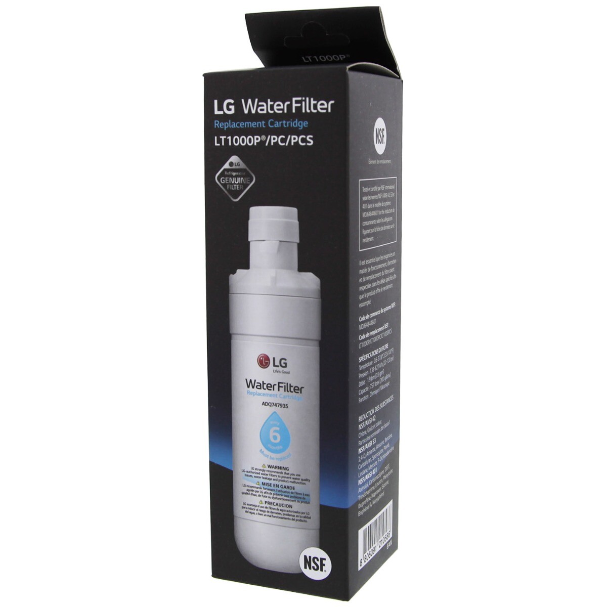 LG LT1000P Refrigerator Water Filter