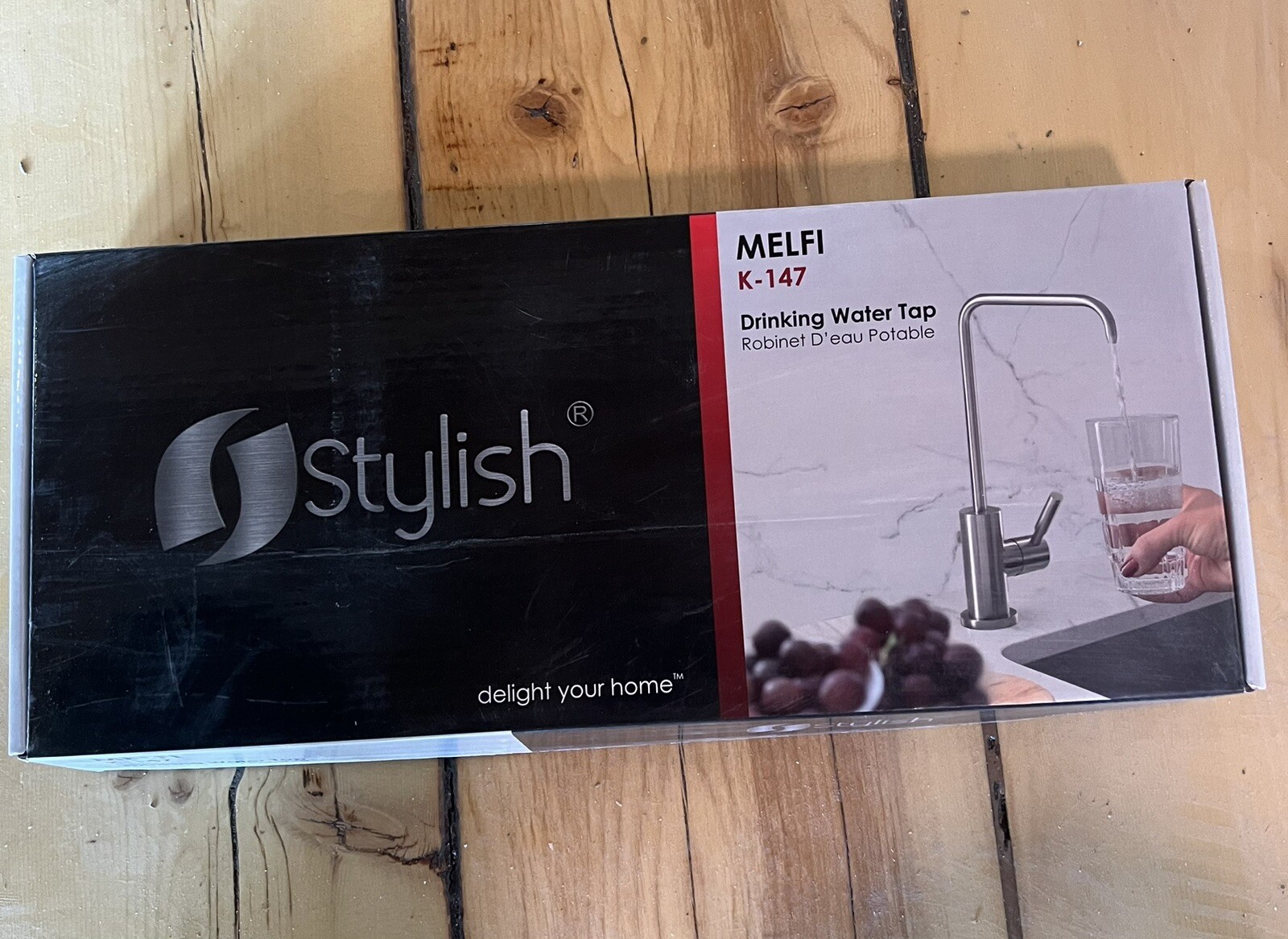 Water Filter Faucet – Stylish Brushed Gold Melfi K-147