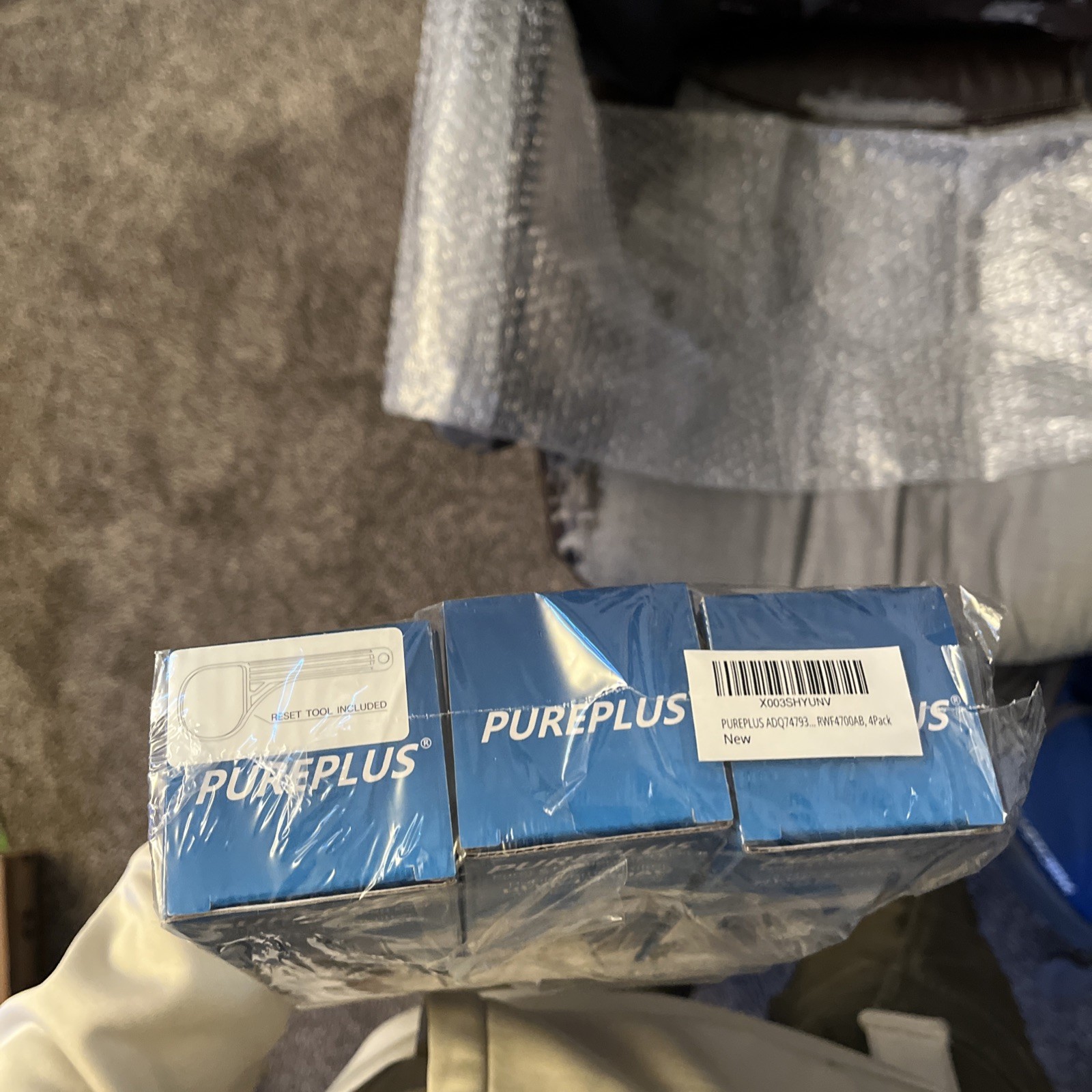 New PurePlus RWF4700AC Water Filters 3 Pack