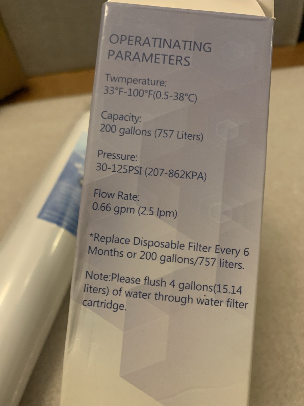 Refrigerator Water Filter for Frigidaire Kenmore ULTRAWF 469999 NEW
