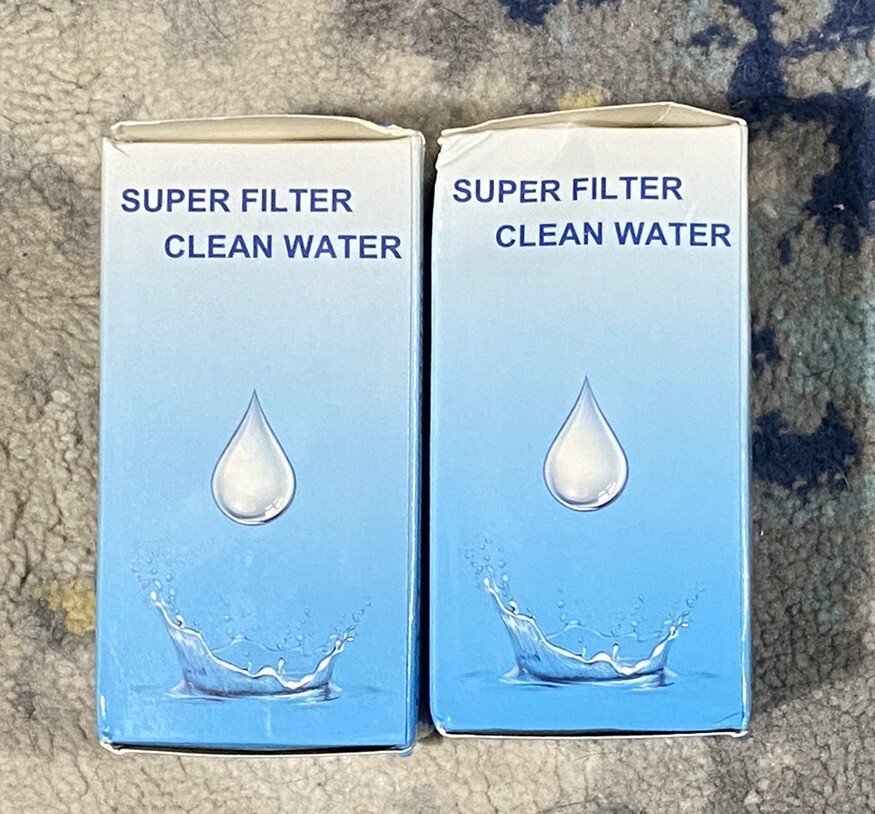Yocilcil Faucet Mount Water Filters Purifier Kitchen/Bathroom – 2 Pack