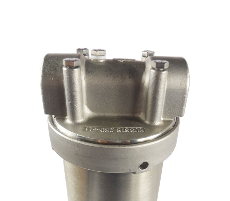 Stainless steel Filter Housing W/Bracket&Wrench pin for 20″ Cartridges 3/4″ NPT