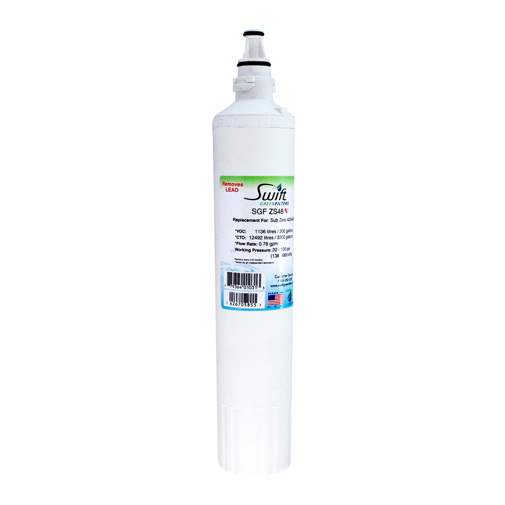 Replacement Sub-Zero 4290510 4204490 Refrigerator Water Filter by SGF-ZS48 Rx