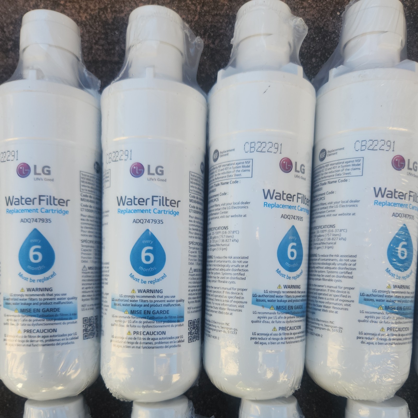 21 Pack LG LT1000P / ADQ747935 Replacement Refrigerator Fridge Water Filter