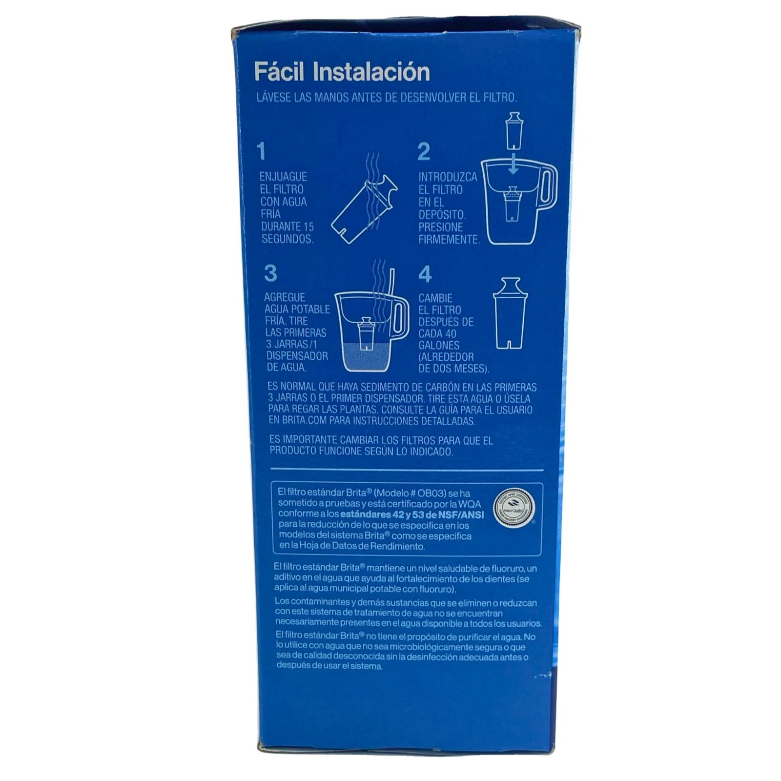 Brita Standard Replacement Filters for Pitchers and Dispensers 3-Count Box 3 Pac