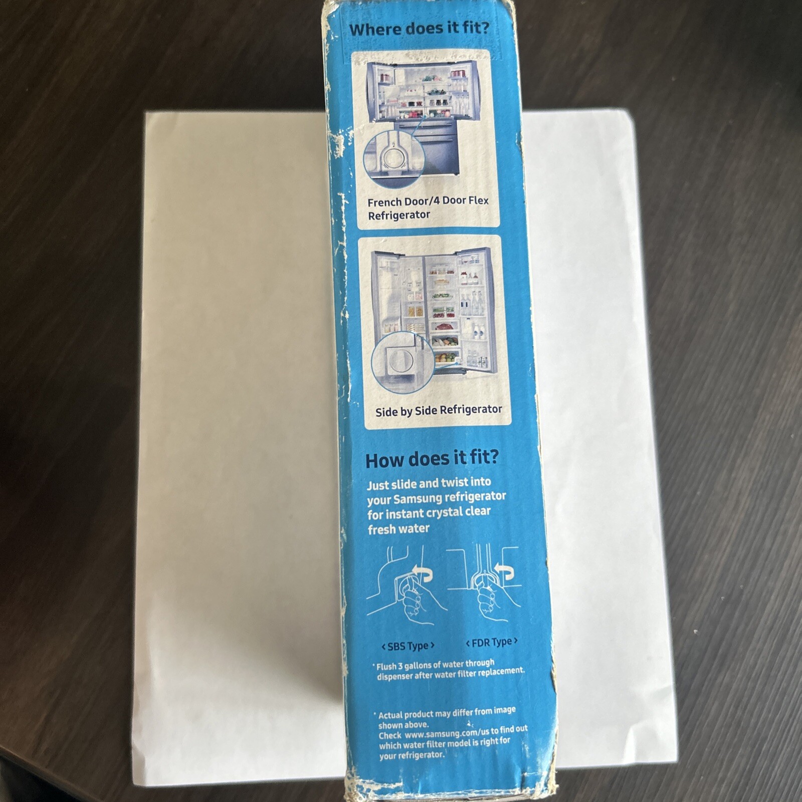 SAMSUNG Genuine Filters for Refrigerator Water and Ice, 2 Pack Box Damage *READ